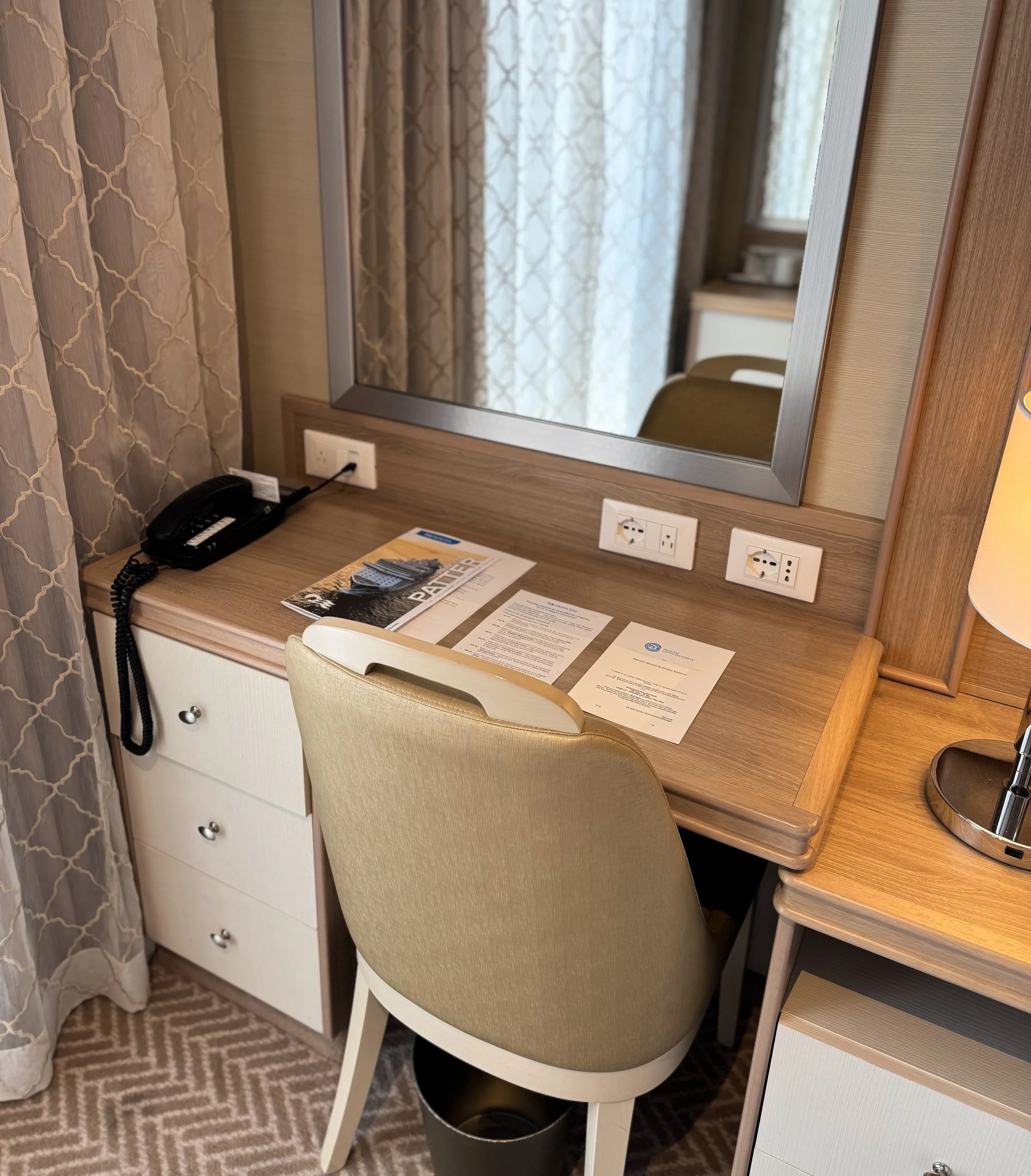 Sky Princess Balcony Cabin Review: E310