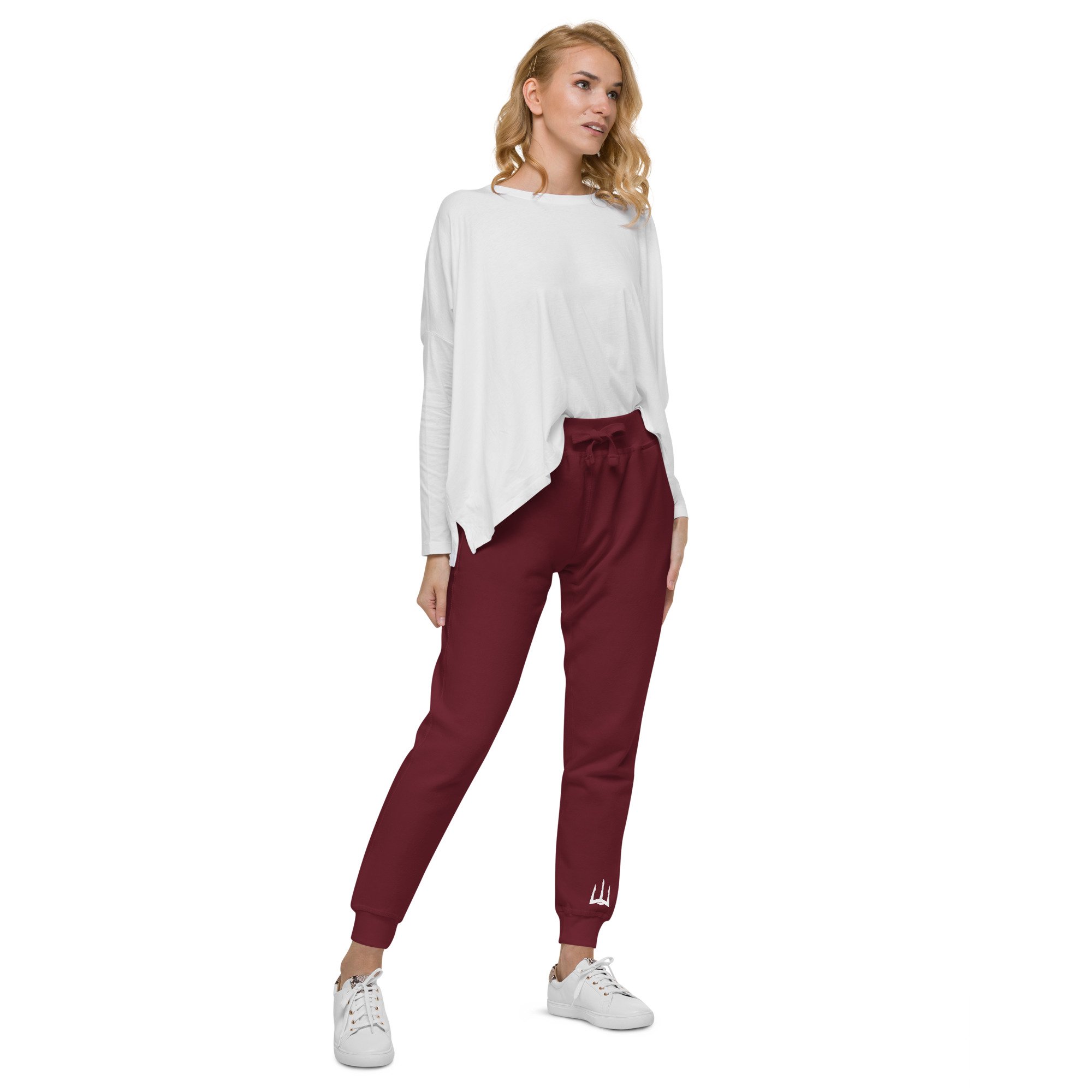 unisex-fleece-sweatpants-maroon-right-front-663ee3ef8e78d.jpg