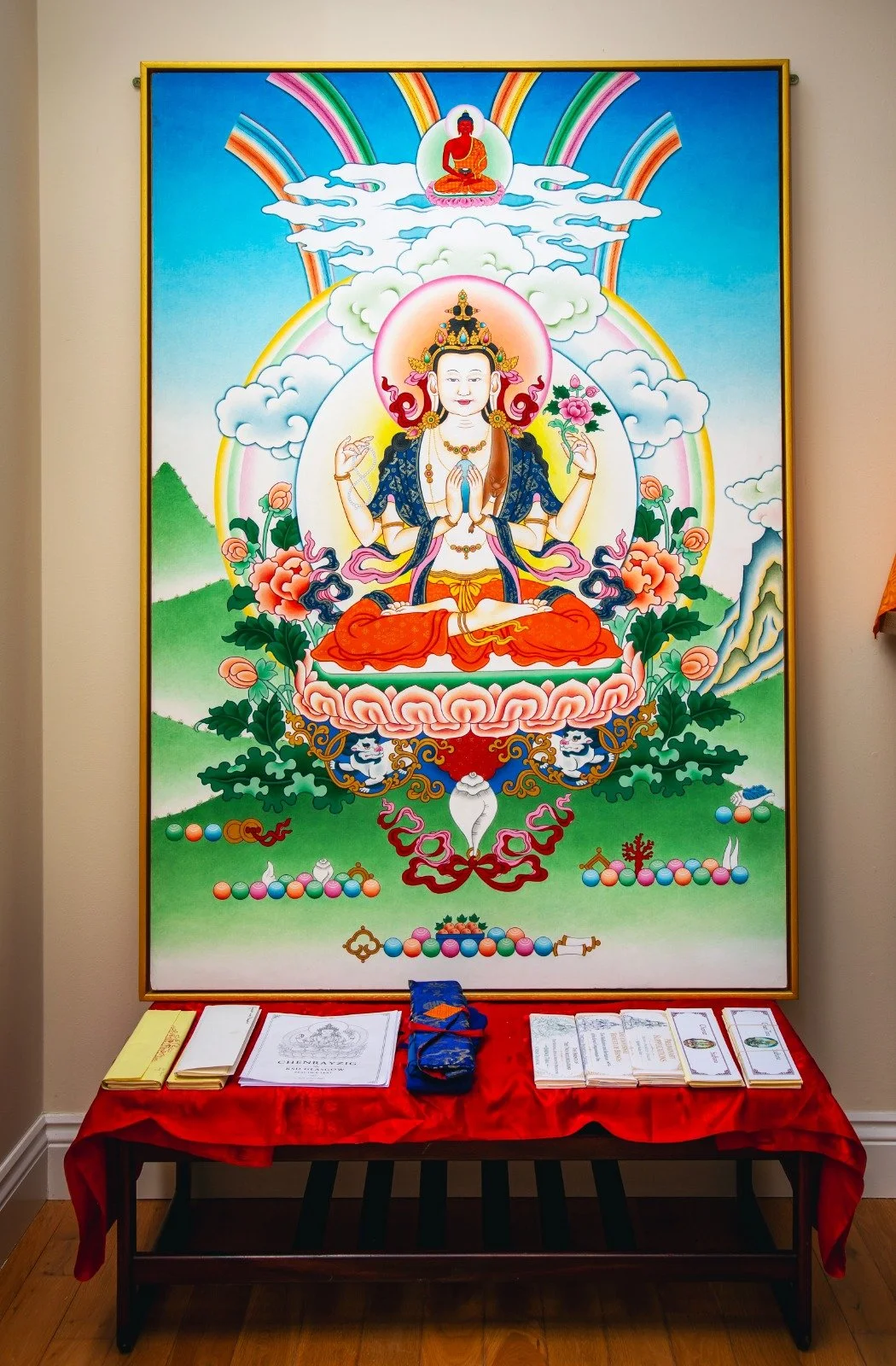 **FULLY BOOKED** Drawing and Practising the Deity Chenrezig - Weekend with Ani Semchi