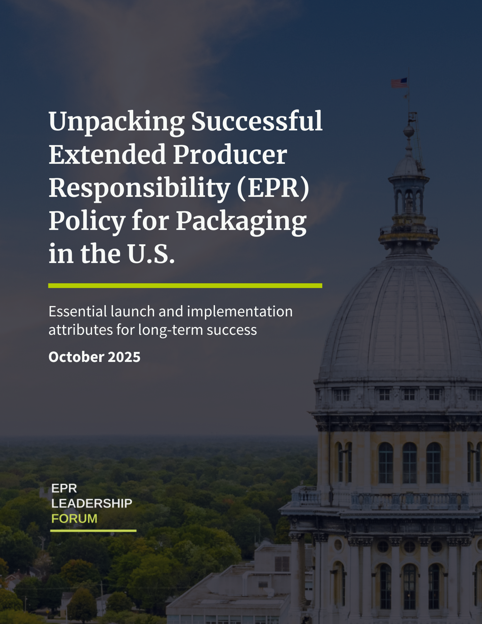 EPR Policy for Packaging Report — EPR Leaders