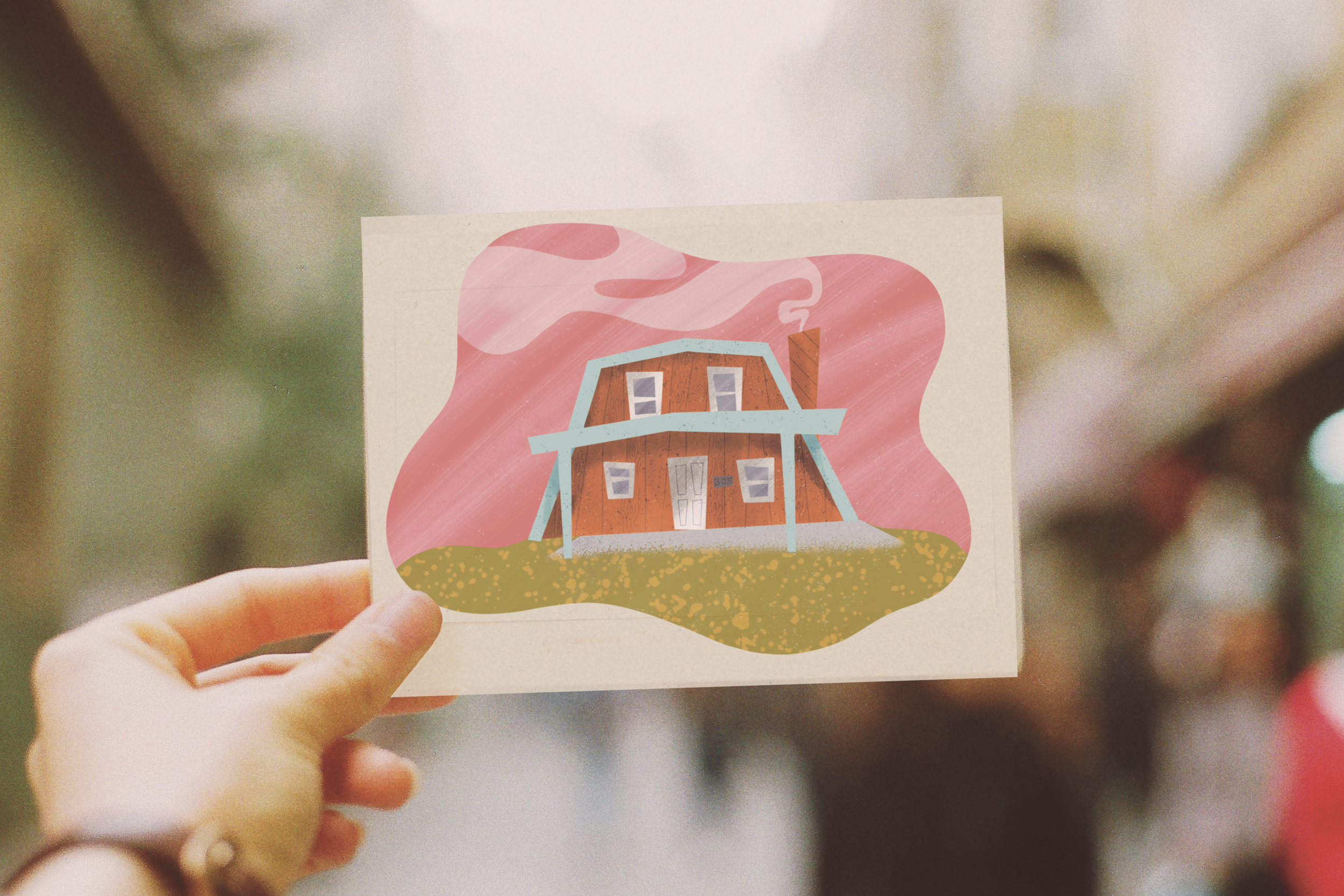 Mid Century Modern House Portraits