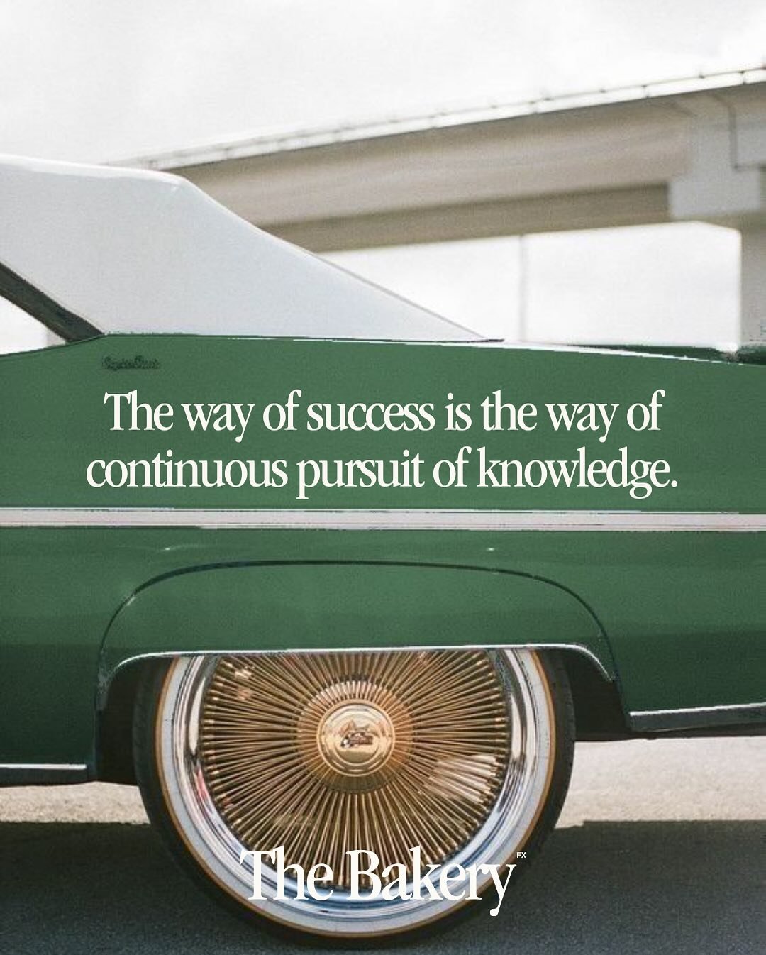 Active pursuit of knowledge. 

One thing you must never take for granted is the ability to learn. 

Keep learning and keep striving for growth. 

Your ego will play you, make you think you have nothing to take from anyone. But, you have something to 