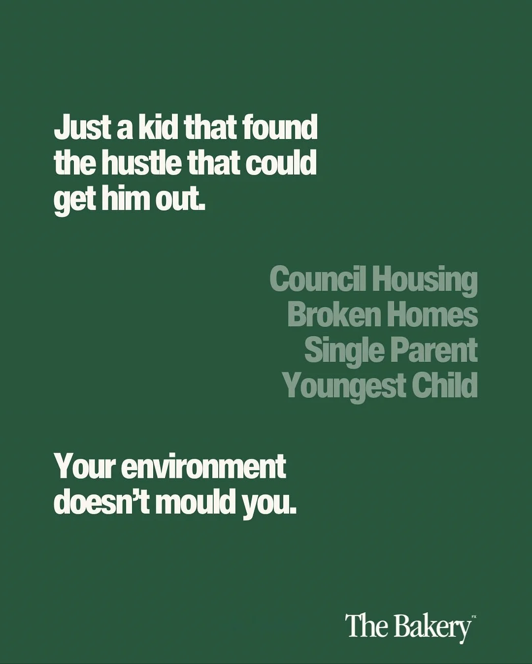 Just a kid trying to make it happen 👨🏻&zwj;🍳

Your life isn&rsquo;t based around your environment, break the mould. 

Beautiful outlook last night with 5.5R secured whilst I slept. 

That&rsquo;s how we do at The Bakery

&ldquo;Raiser of Dough, Ma