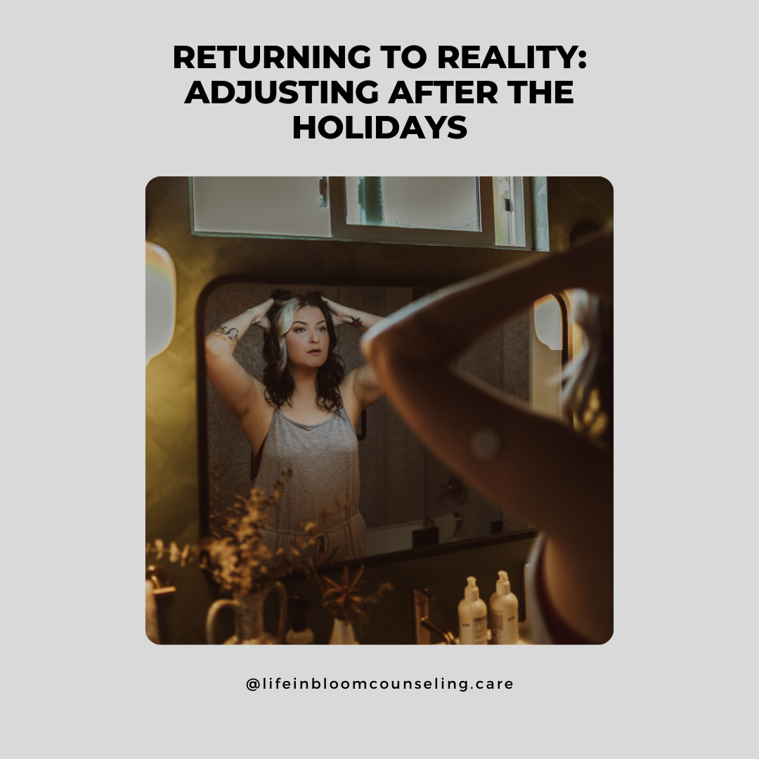 Do You Feel Down After the Holidays? Let’s Talk.