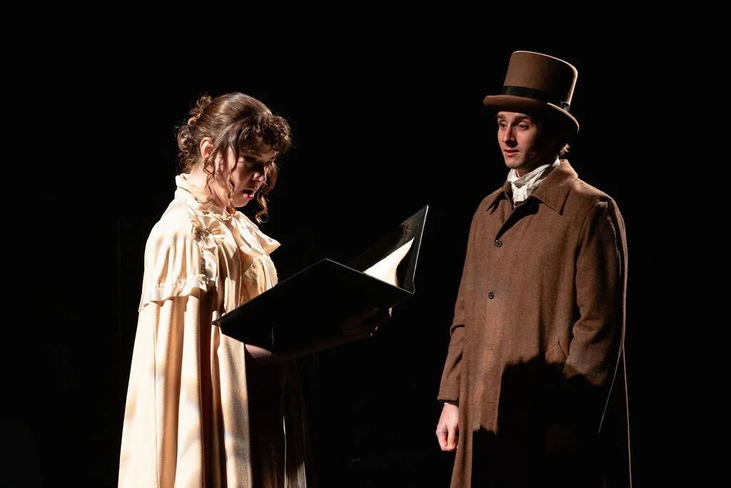 Georgiana and Kitty Christmas at Pemberly, Henry gives his love a Christmas Present