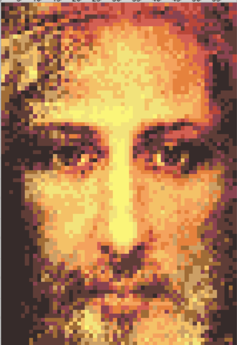 Jesucristo 59x86 pixeles / 12 colores