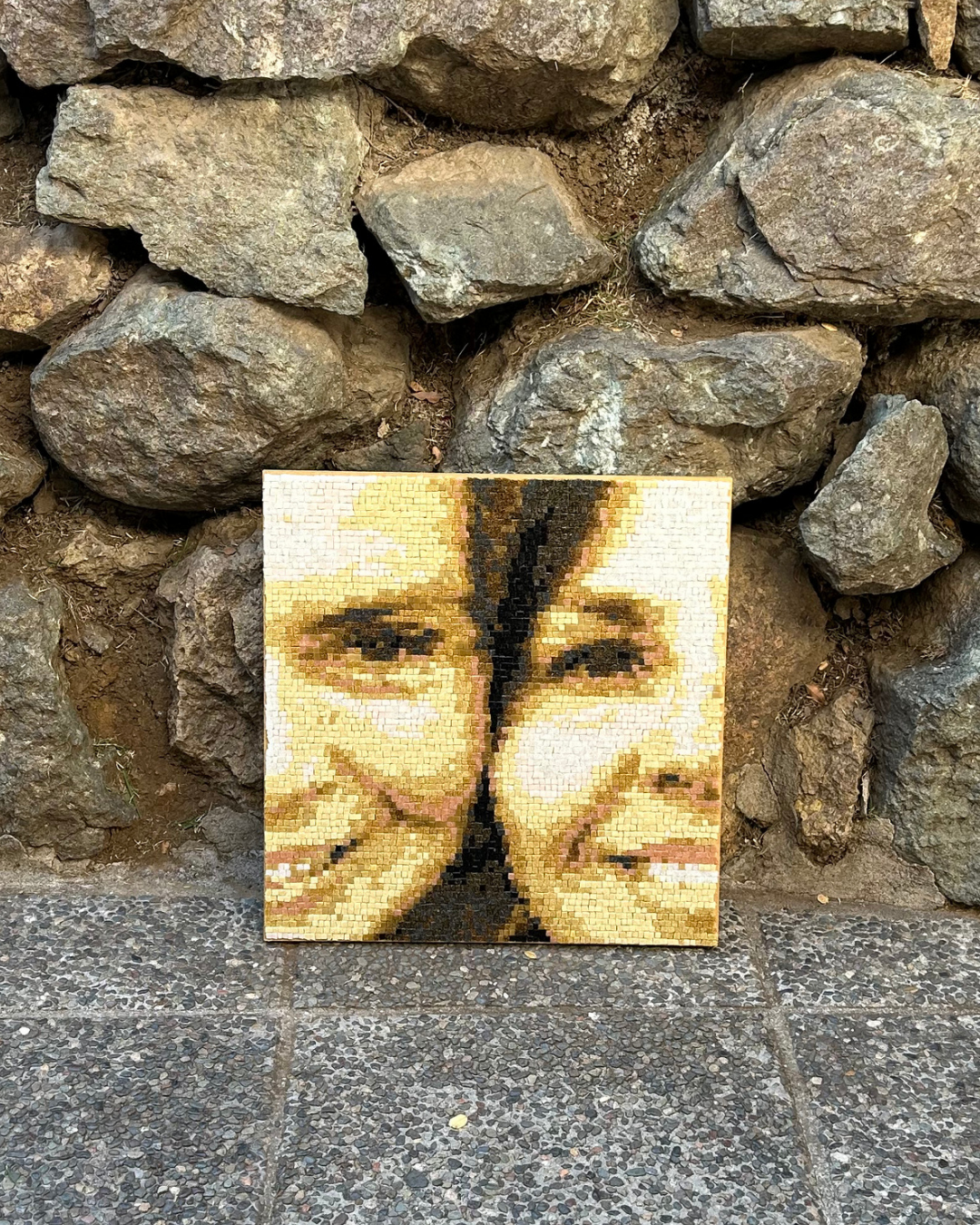Retrato mosaico convencional MyP