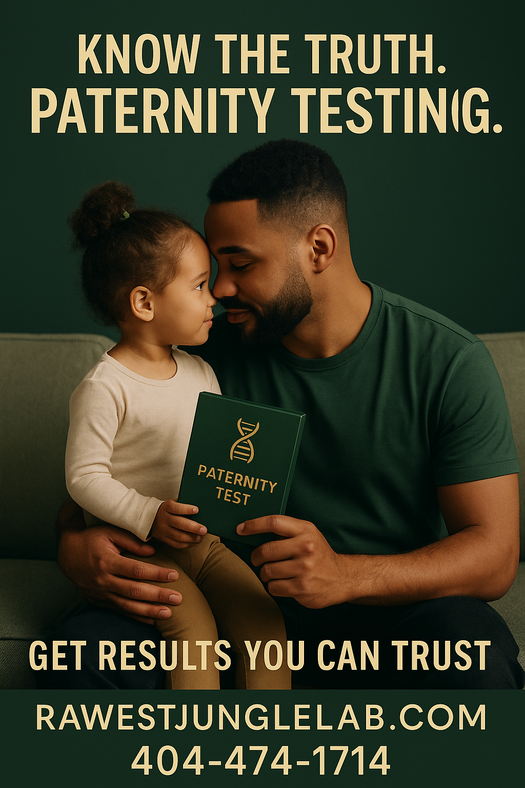 Paternity Test - Child + 1 Parent