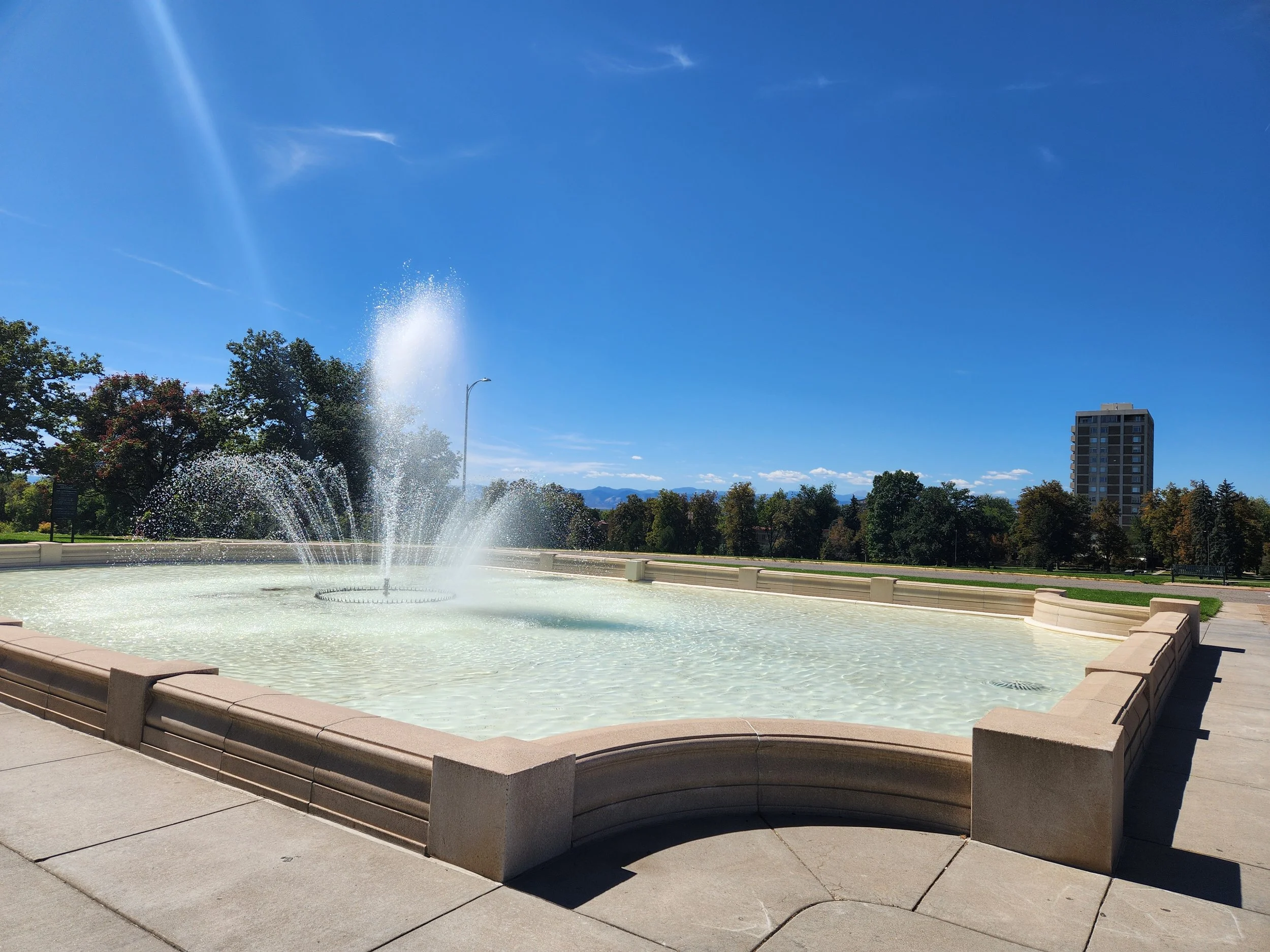 Cheesman Park Fountain
