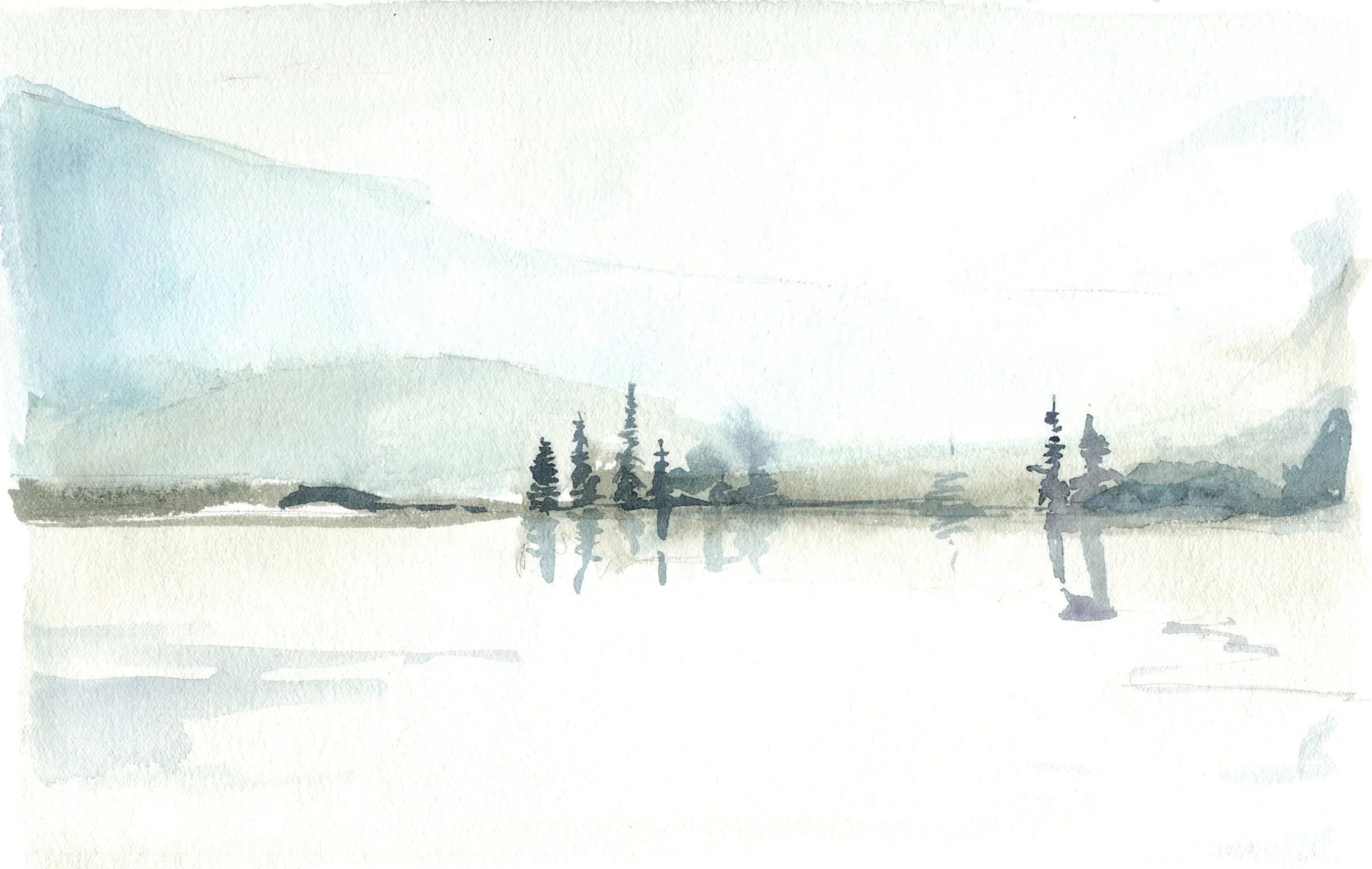 Faint Reflections - Fine Art Print