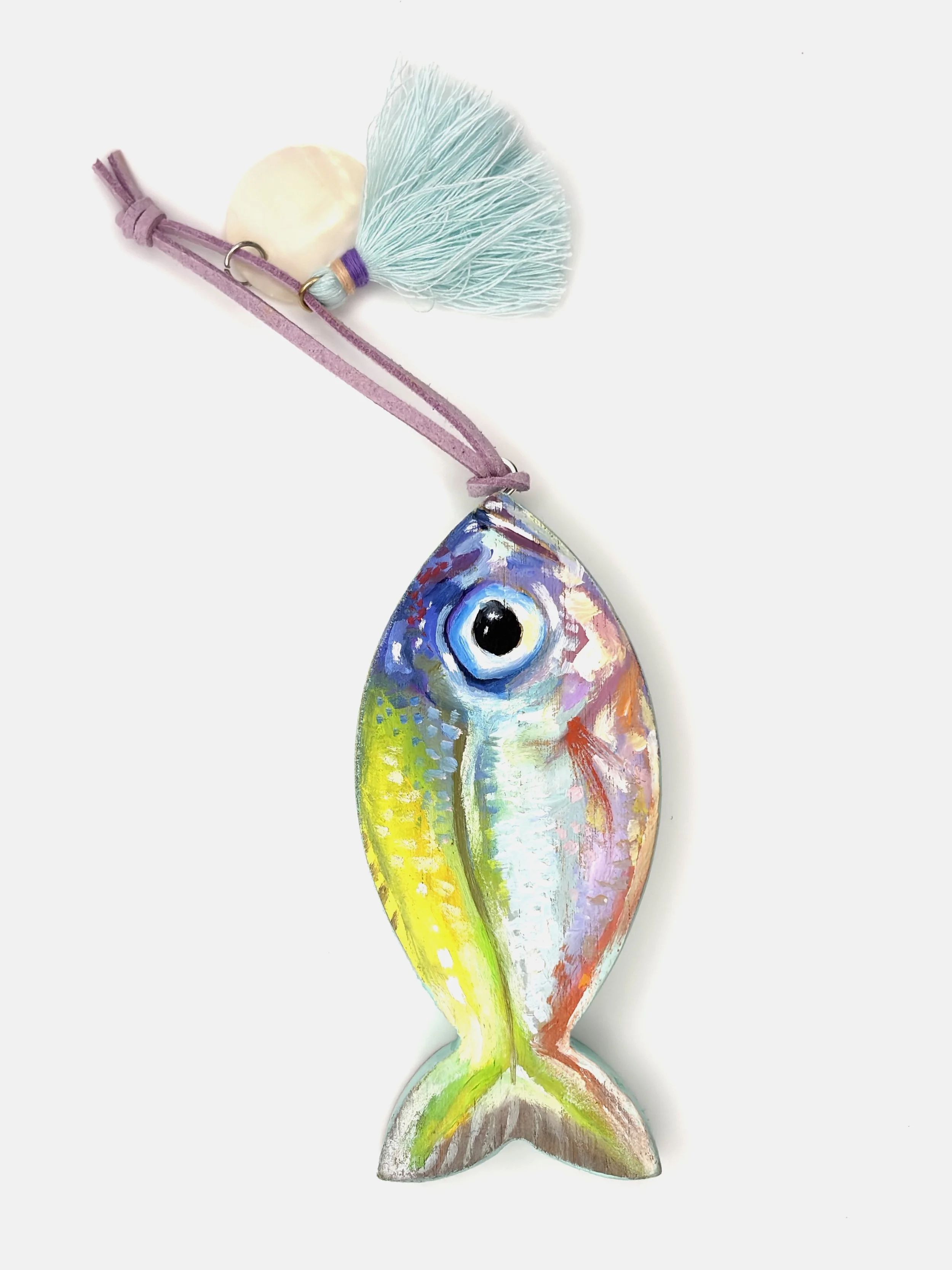 Rainbow Fish Ornament