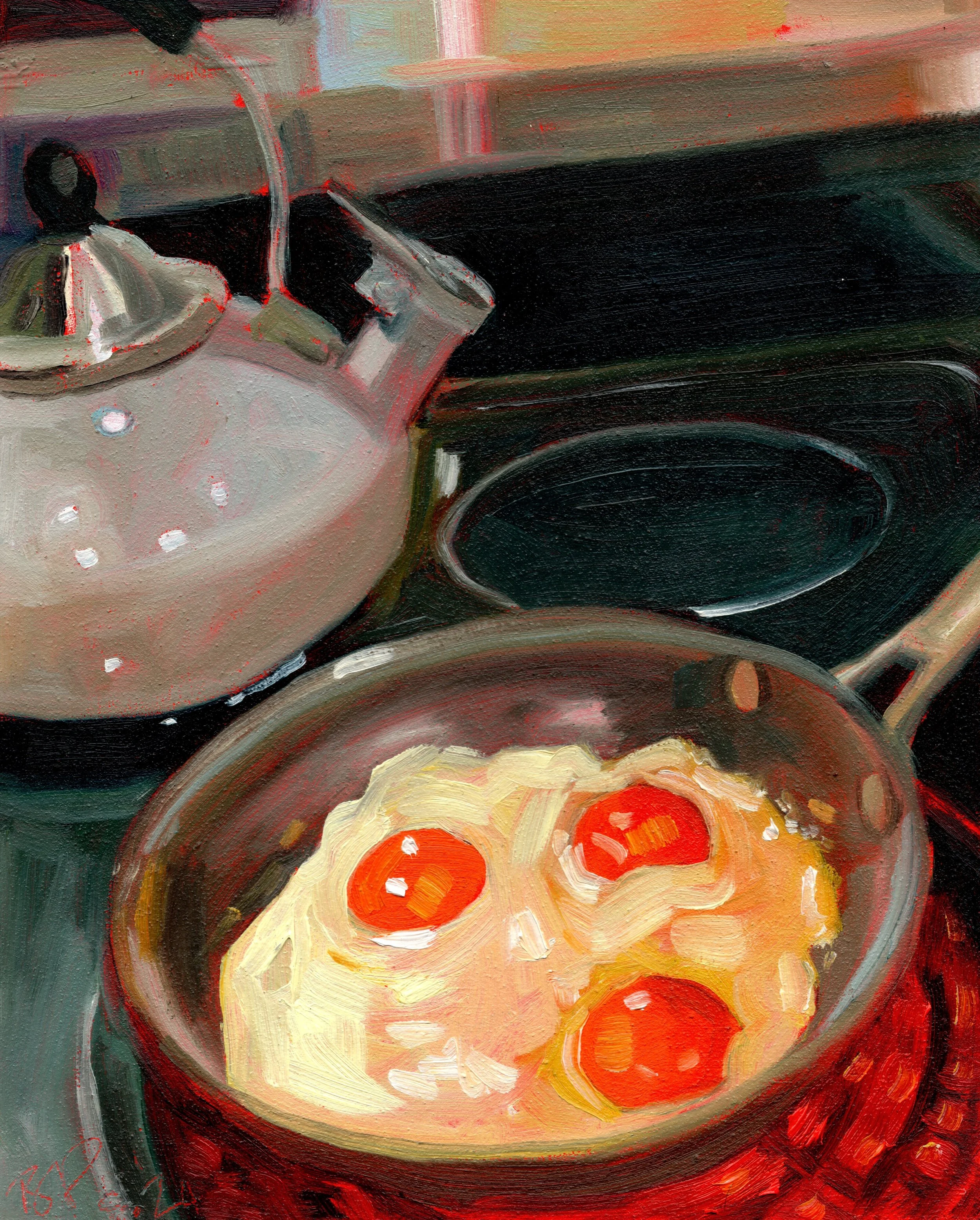 Sunny Side - 8x10, oil on panel, 2024.