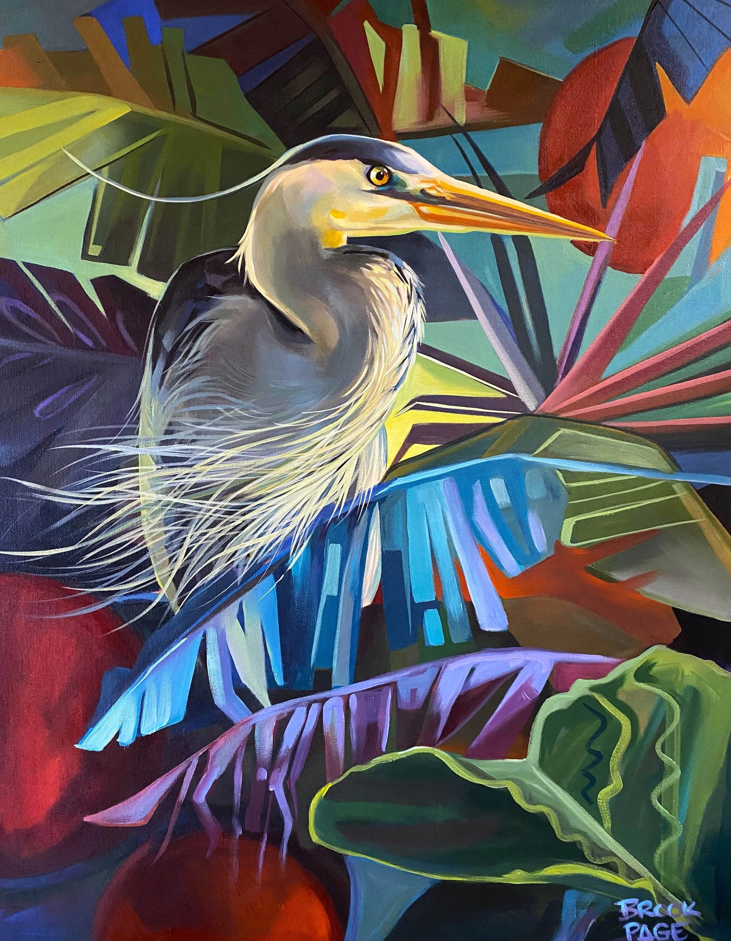 Great Blue Heron II - Fine Art Print