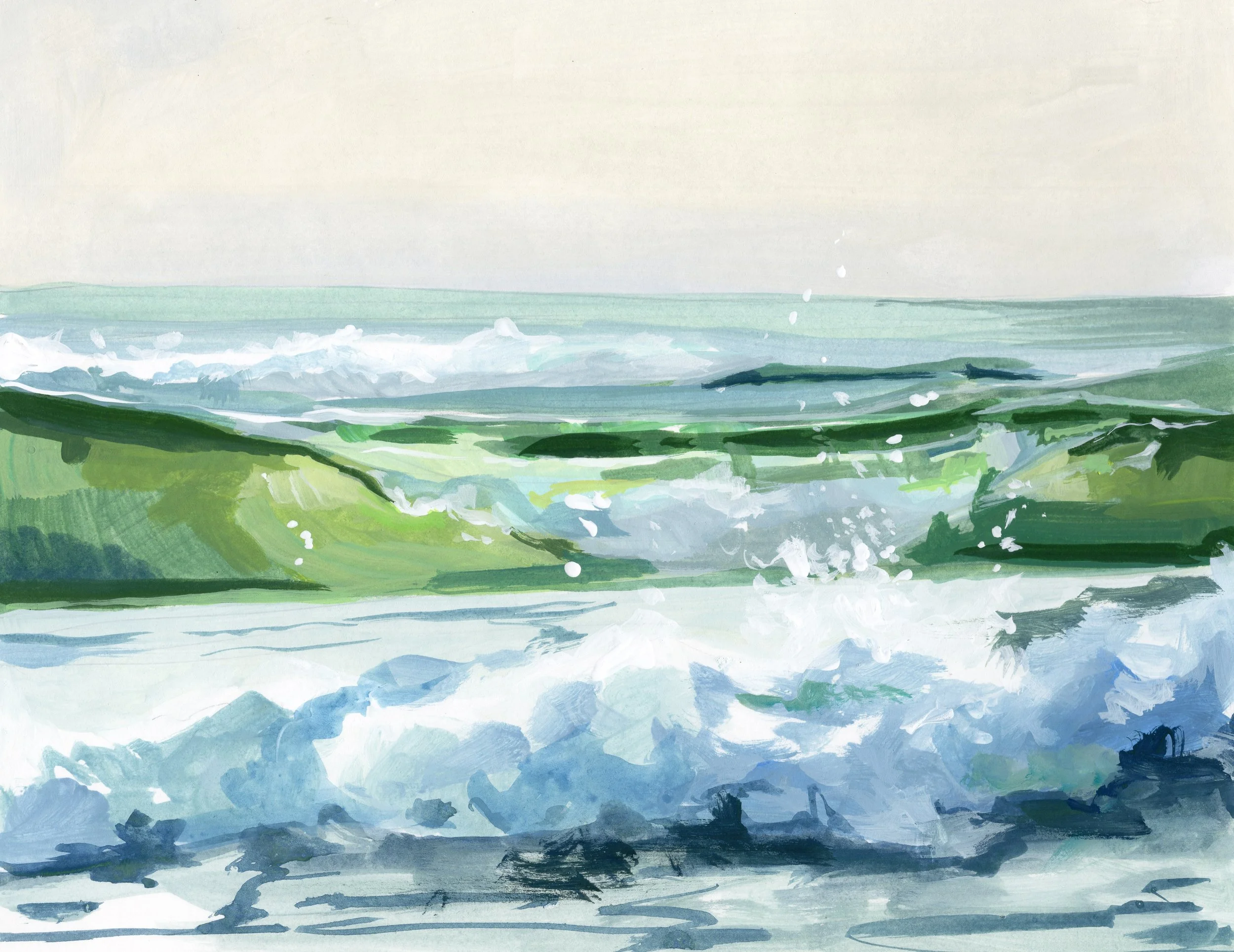 Seaglass Break - Fine Art Print