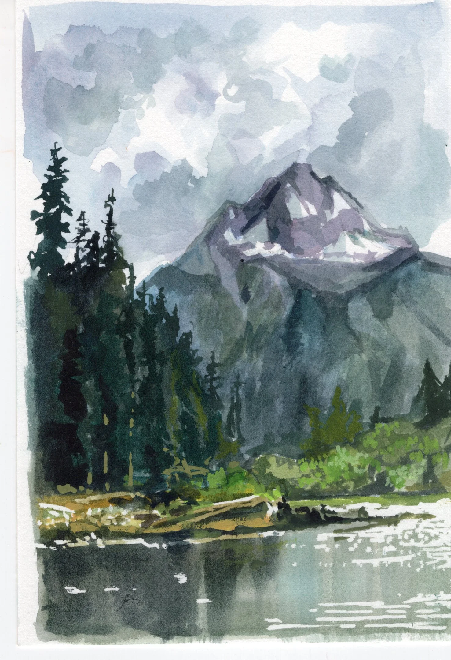 Alaska Mountains III - Fine Art Print
