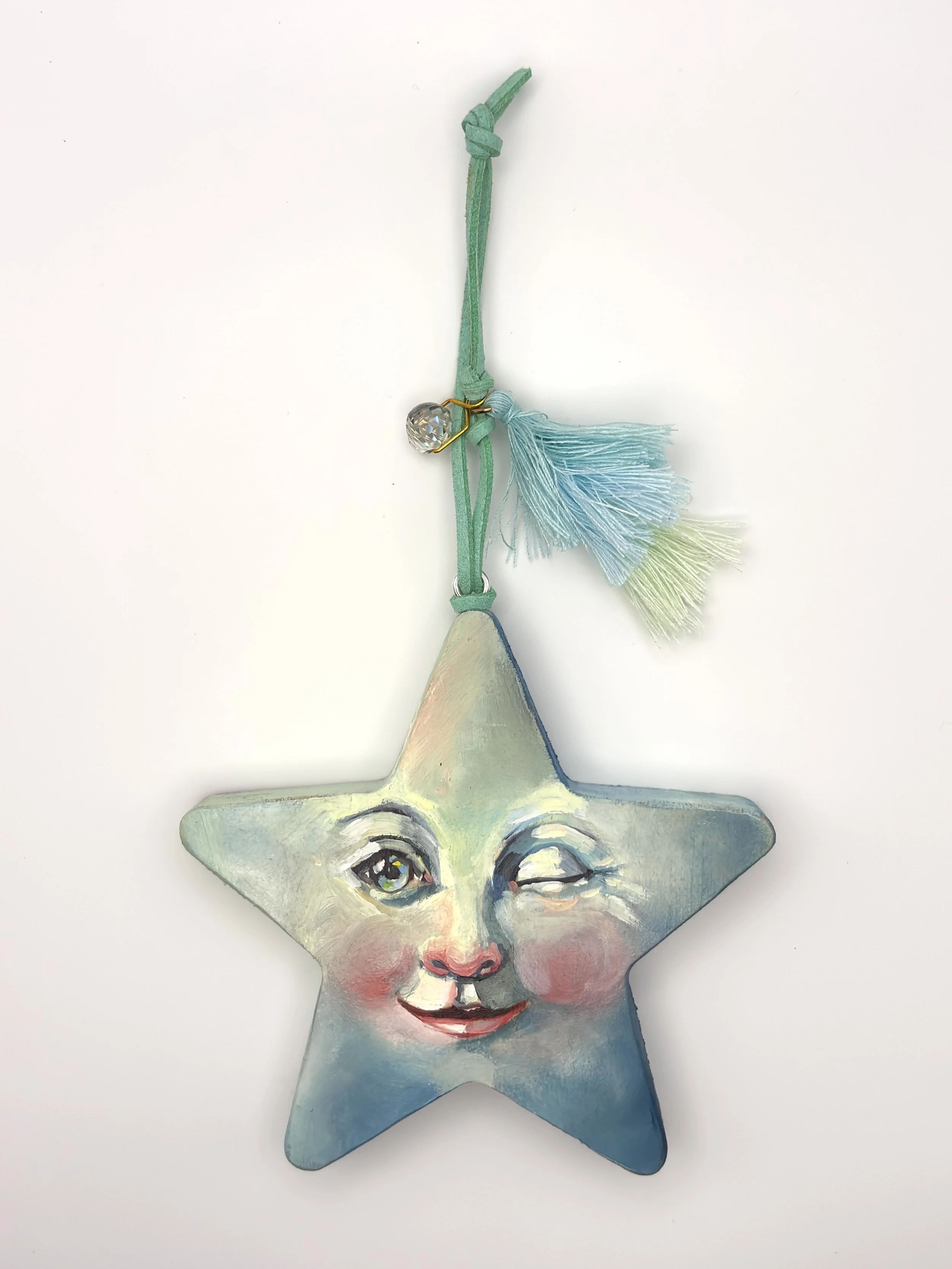 Winky Star Ornament