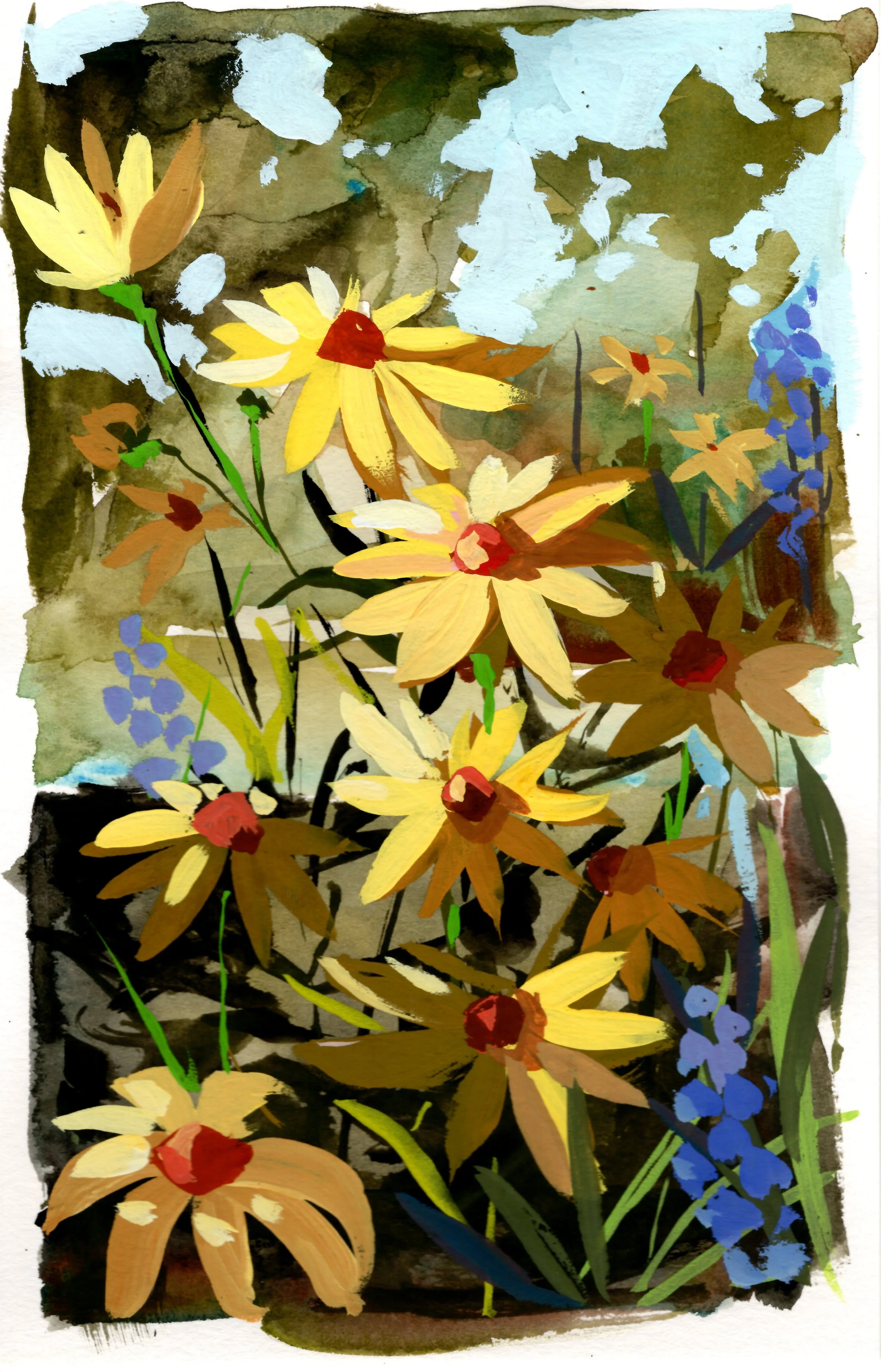 Yellow Daisies - Fine Art Print