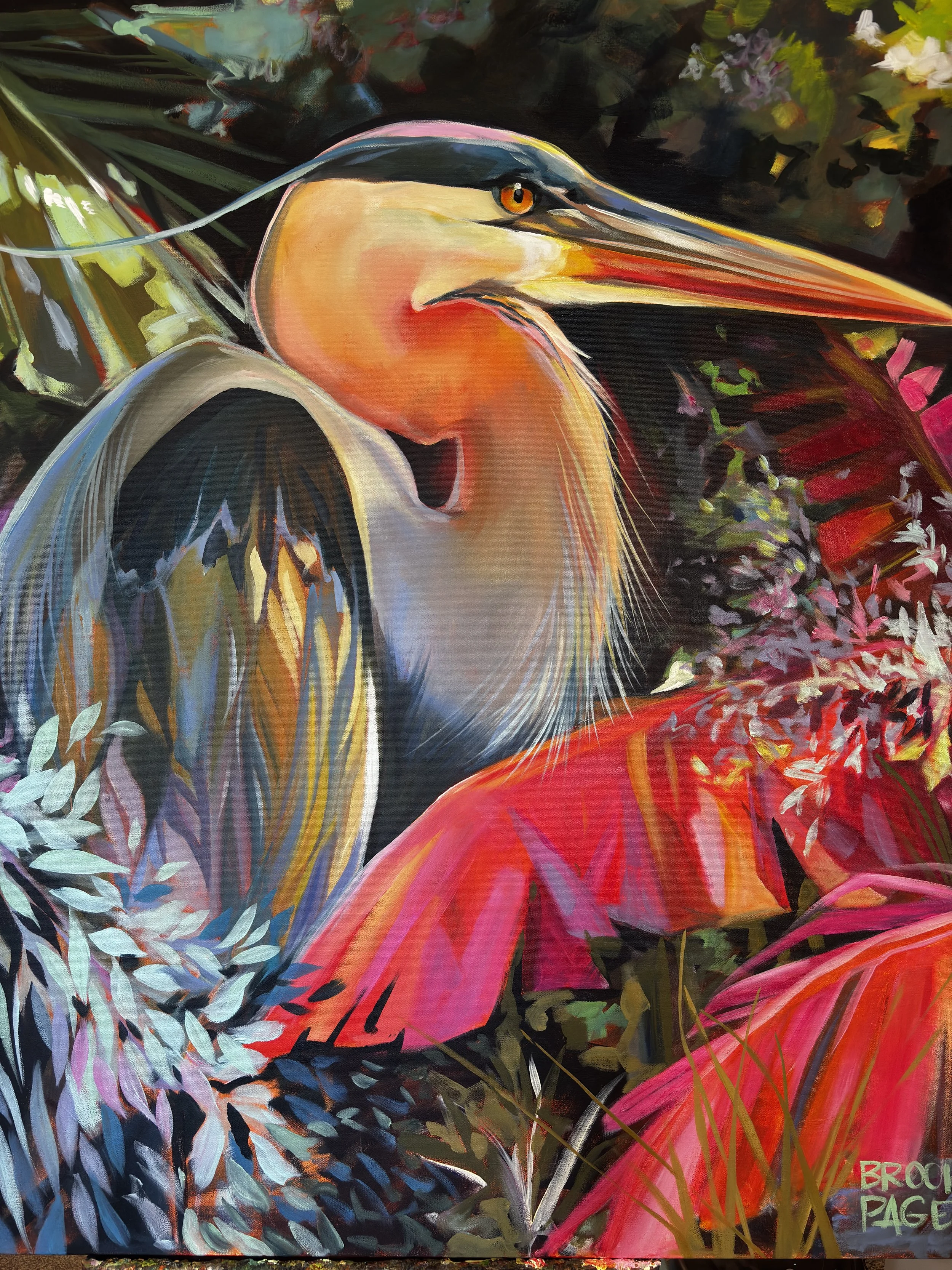 Great Blue Heron III - Fine Art Print