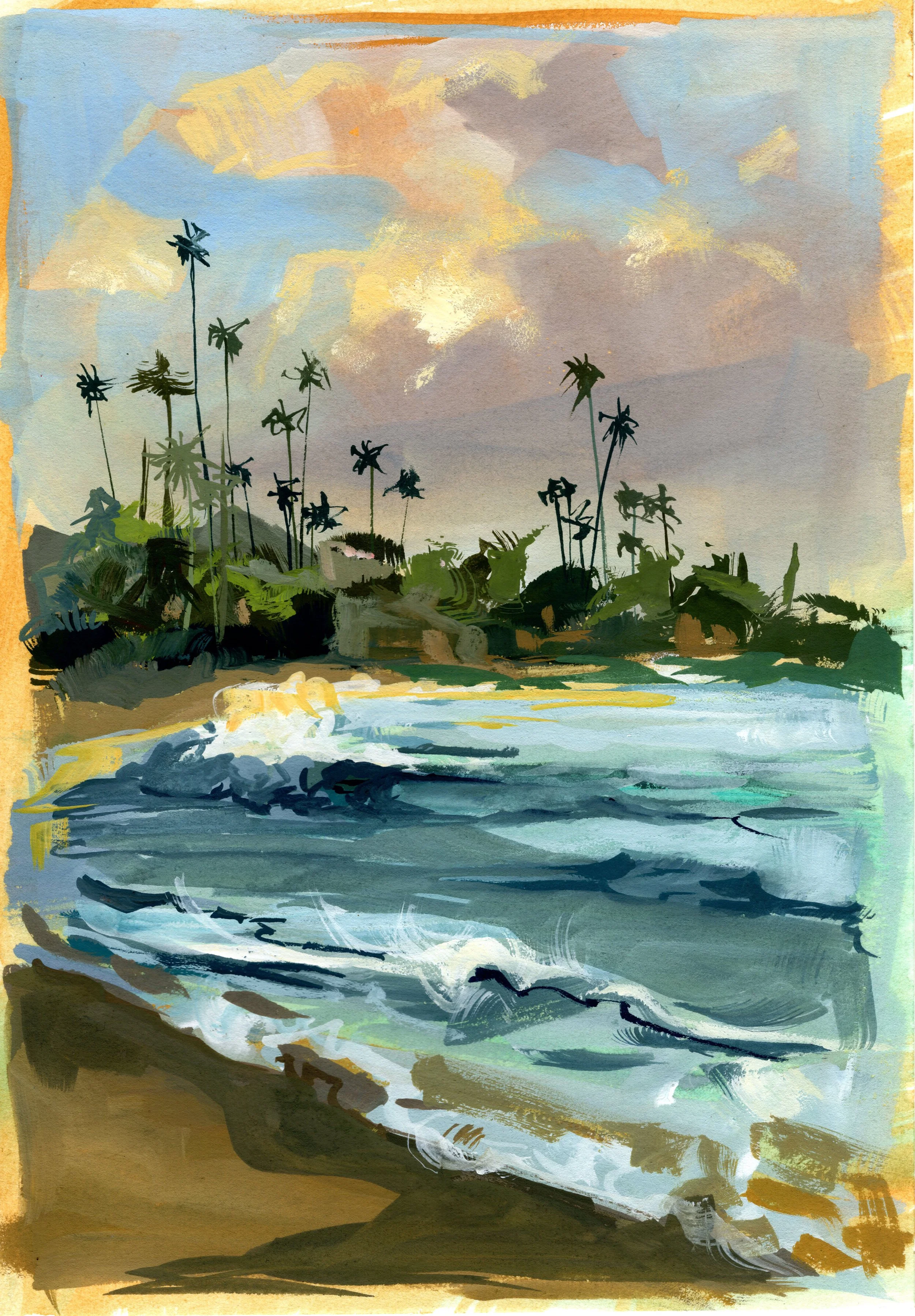 Cove Waves - Fine Art Print