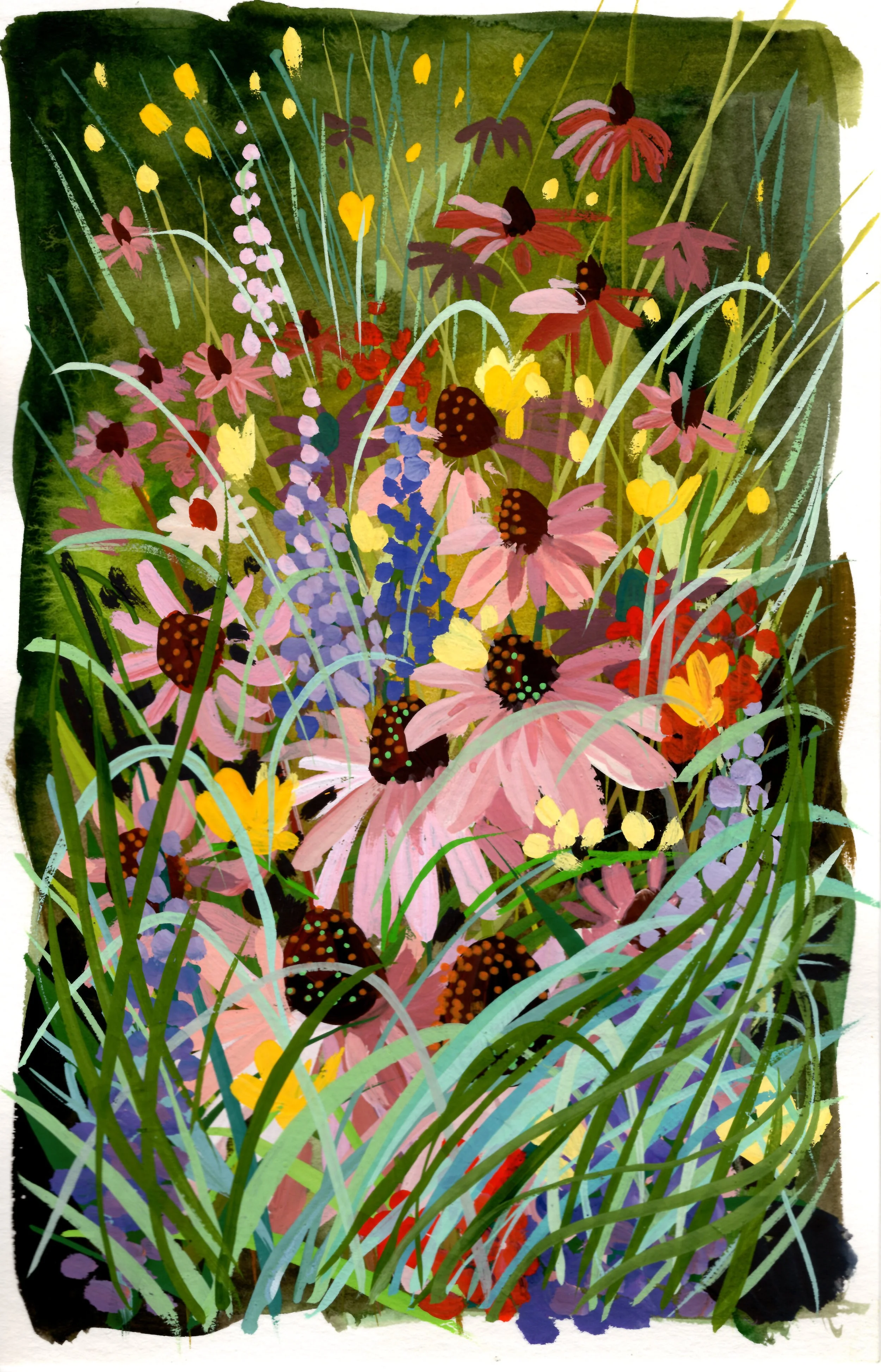 Coneflowers - Fine Art Print