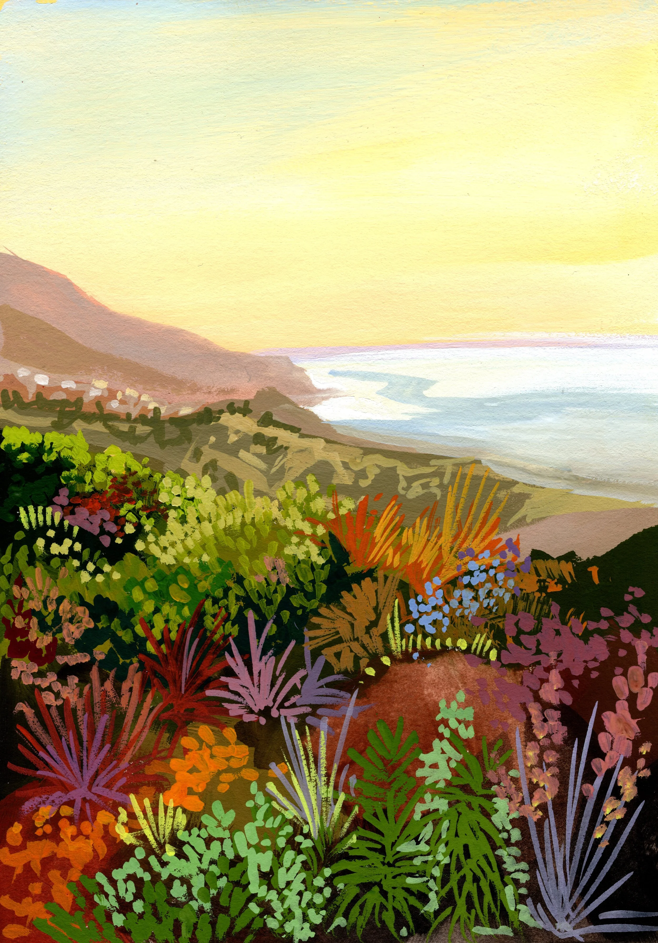 Coastal Bloom Sister - Fine Art Print