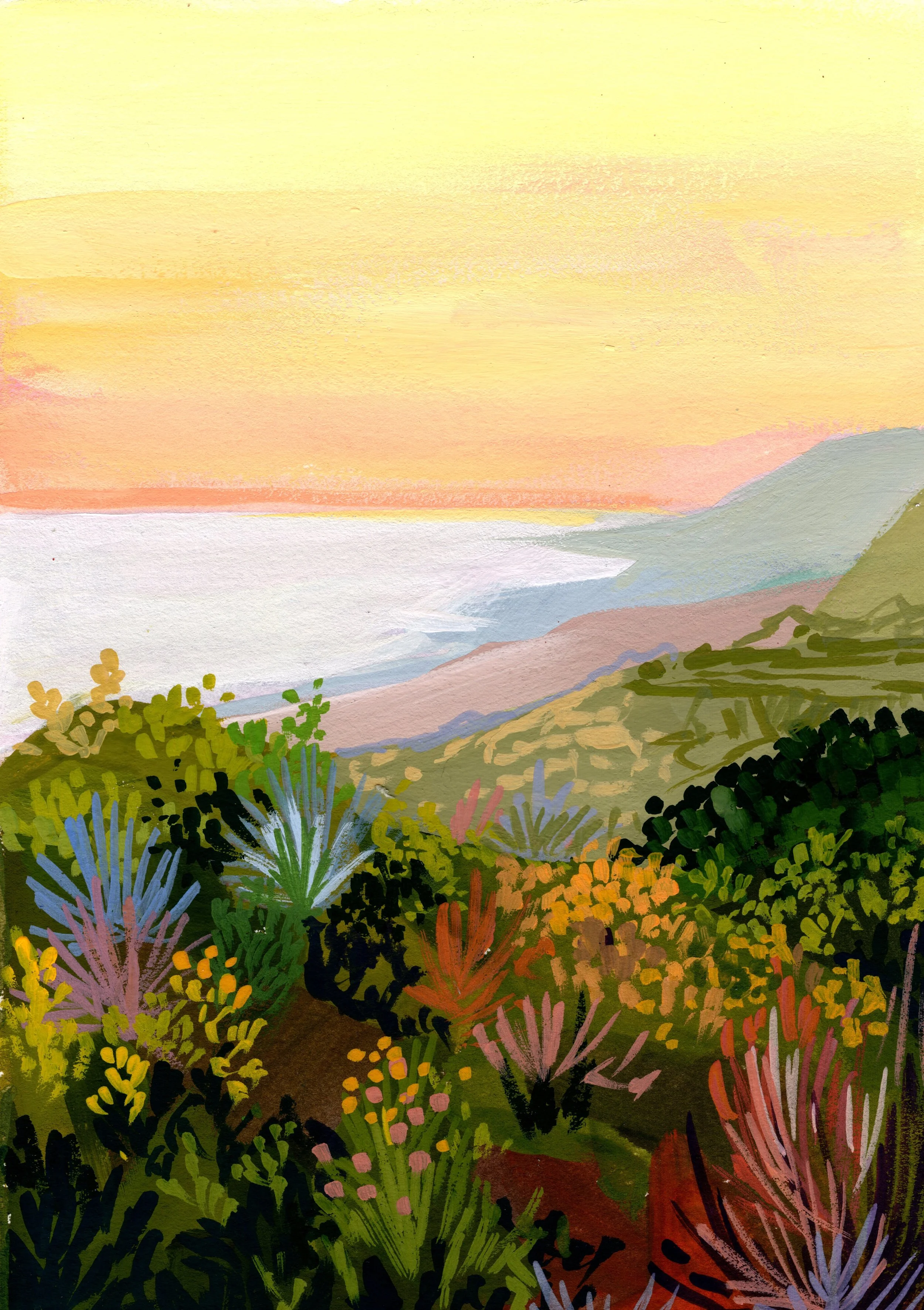 Coastal Bloom - Fine Art Print