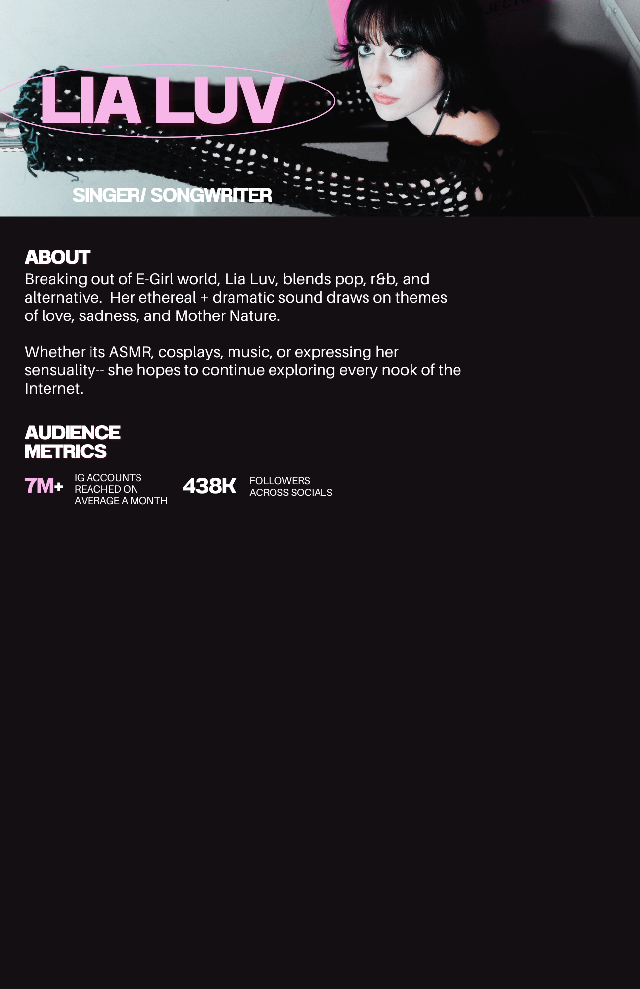 Music — Lia Luv