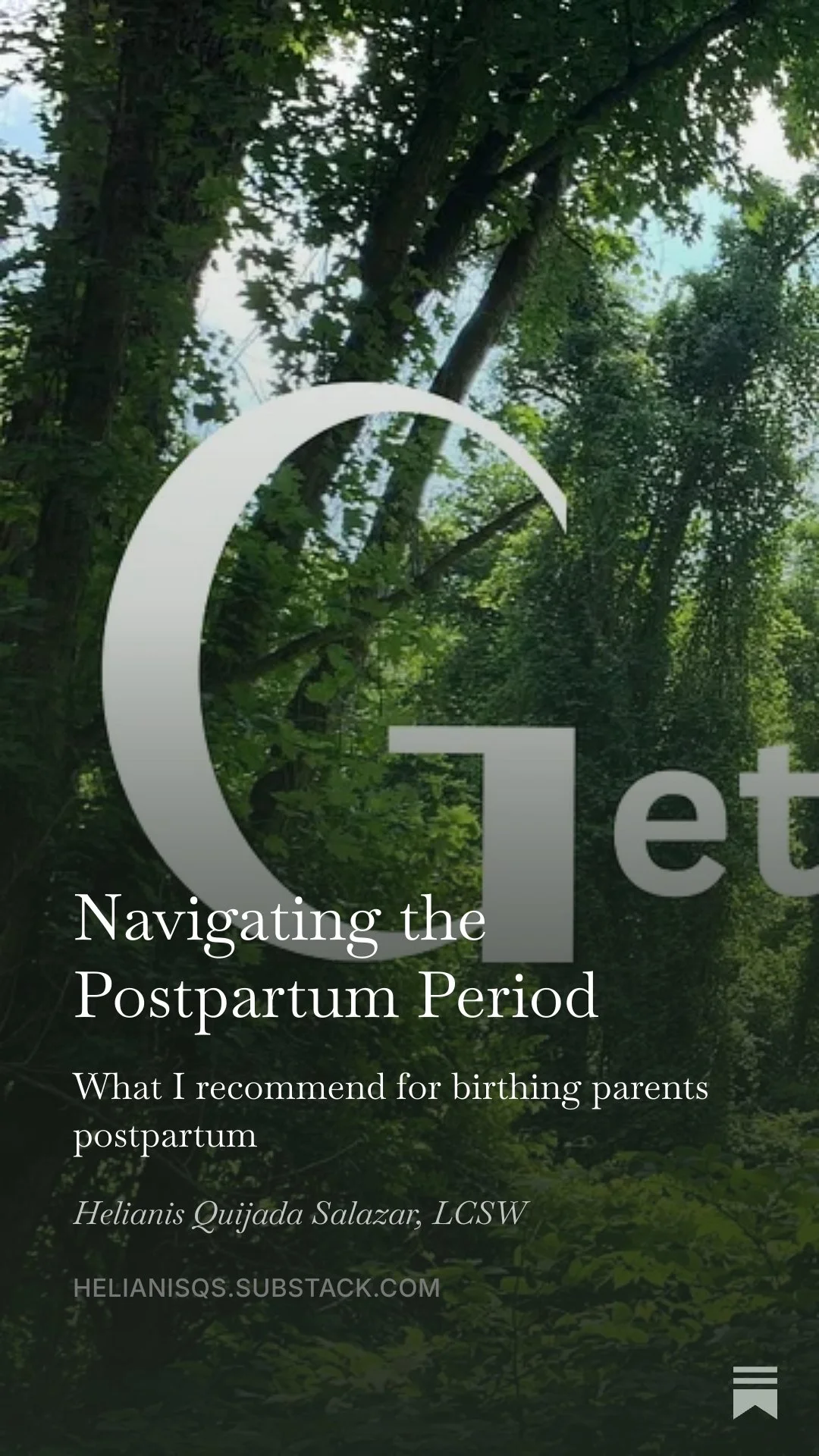 Navigating the Postpartum Period