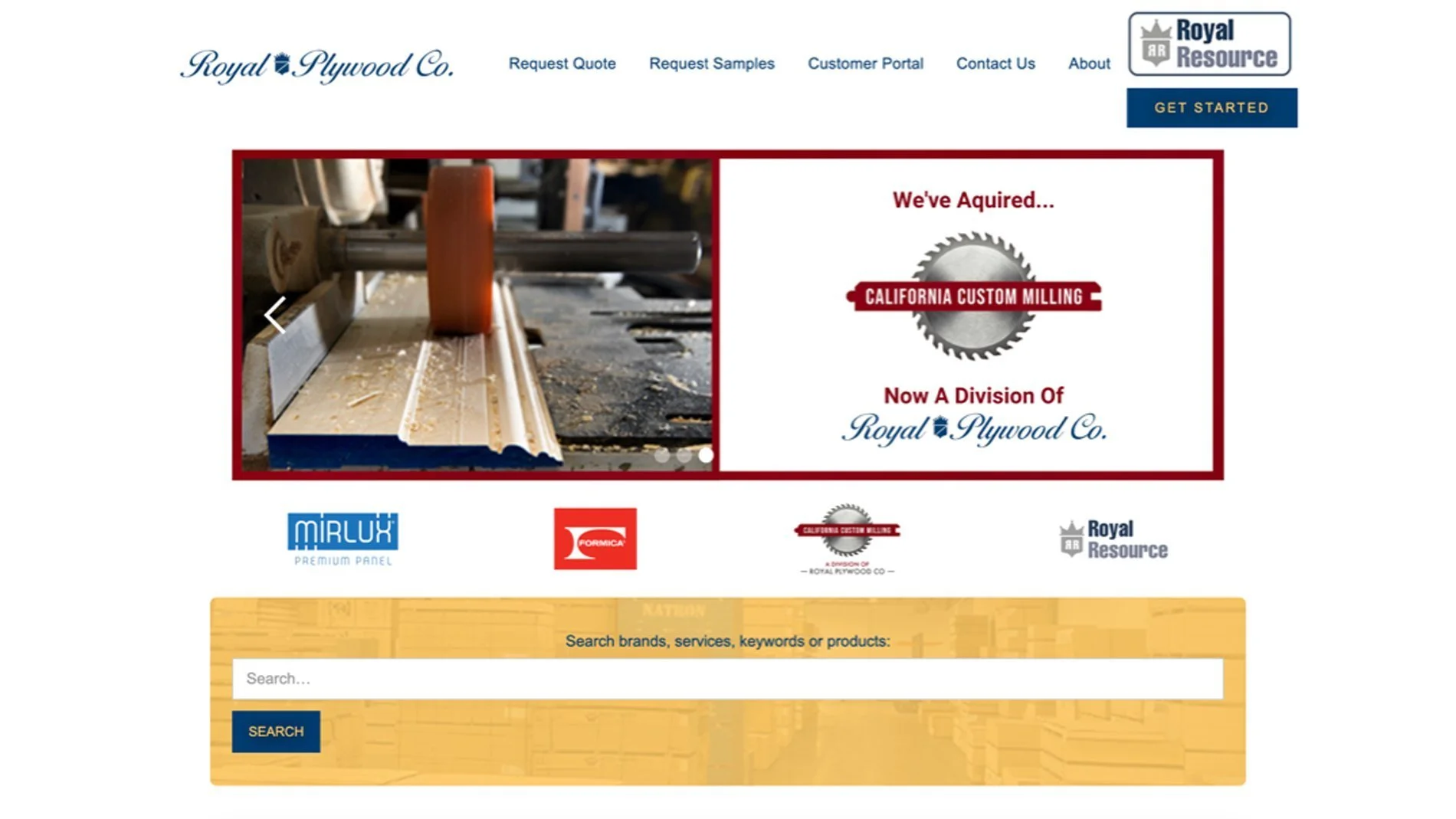 Royal Plywood Co. Sacramento, CA — Richwood Industries, Inc.