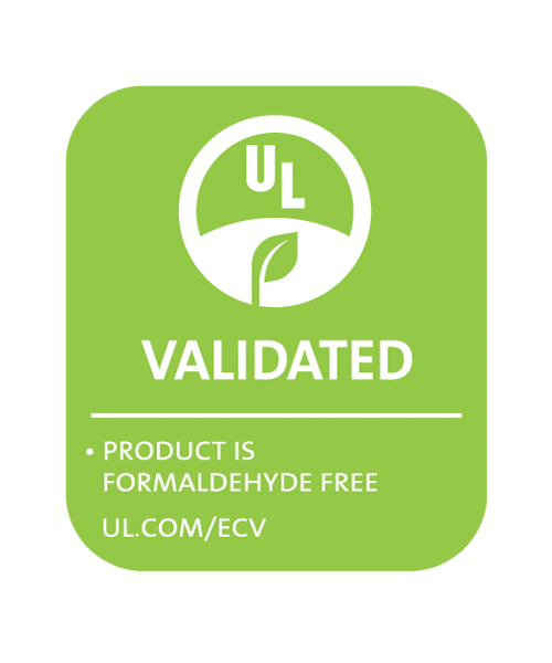 An image of the Formaldehyde Free validation mark that PolyBak has earned