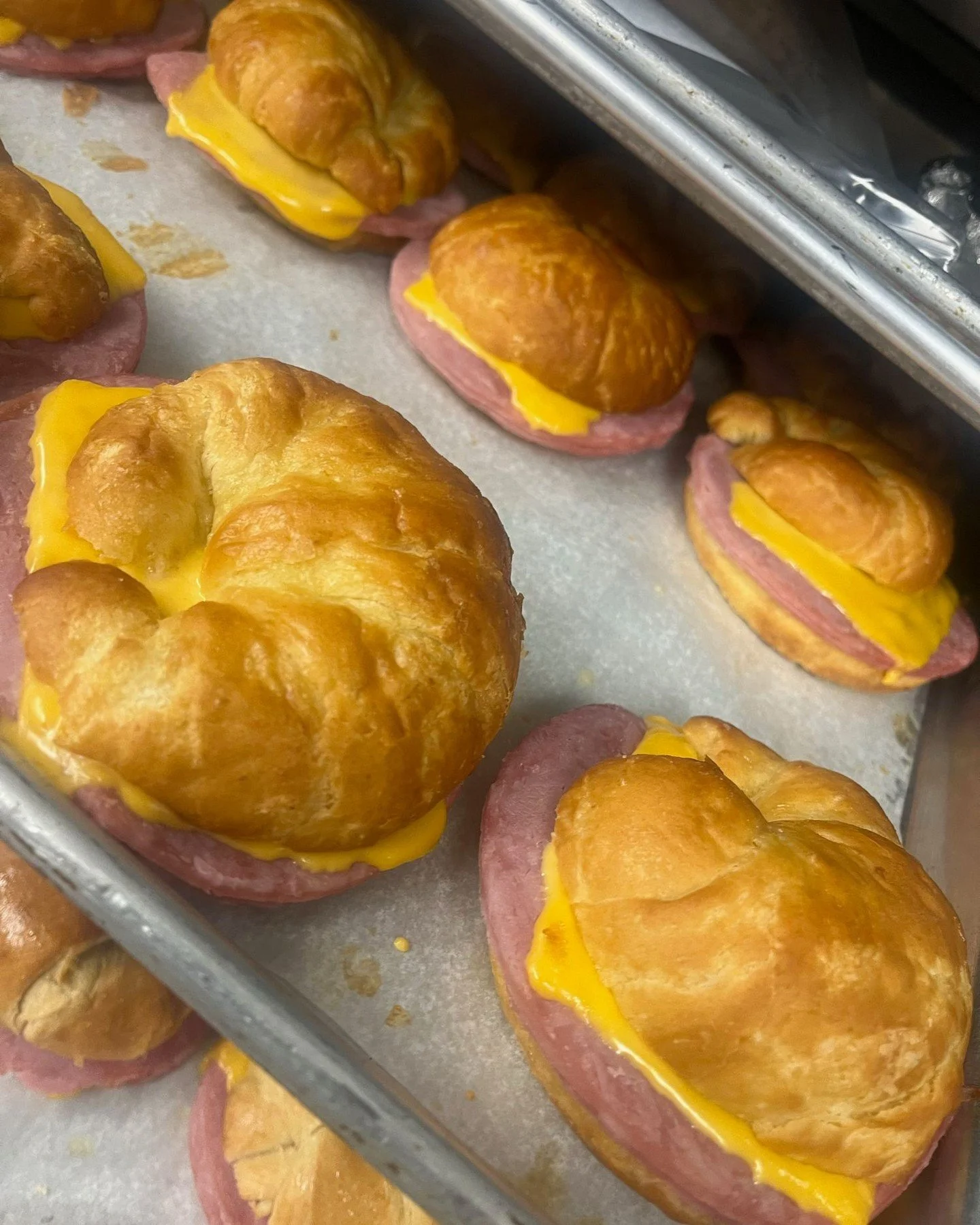 🥐 Delicious and flaky croissants served up at Anderson schools! #KeystoneFoodservice