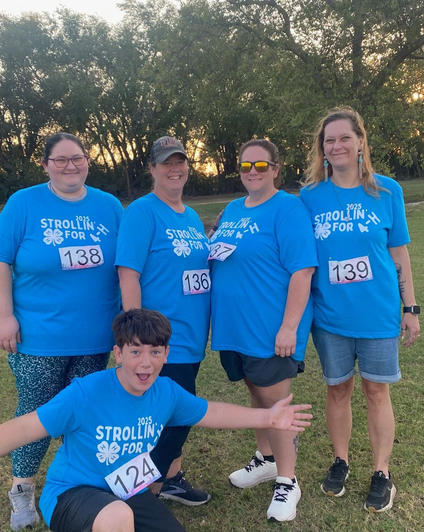 Yesterday, the Cherokee lunch crew did a 1 mile walk to support their local 4-H! 🍀 #KeystoneFoodservice