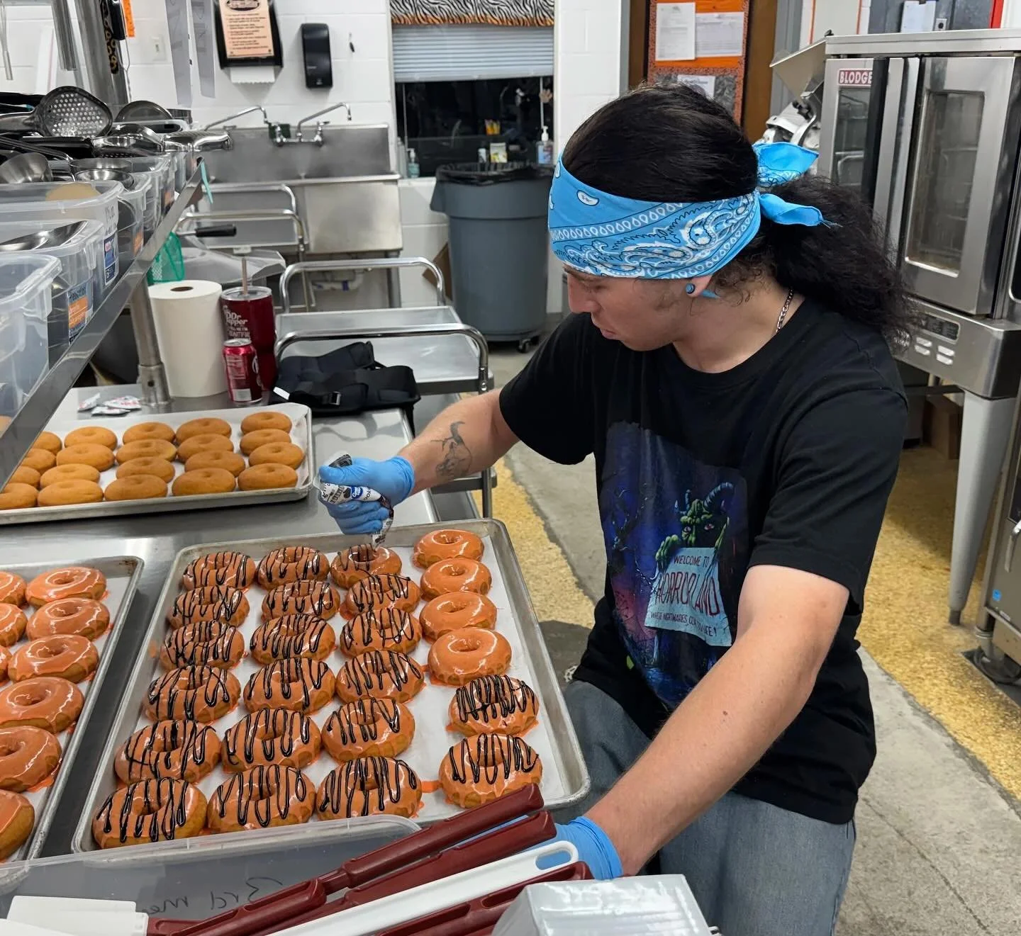 π Wewoka Game day donuts by Winston! #KeystoneFoodservice