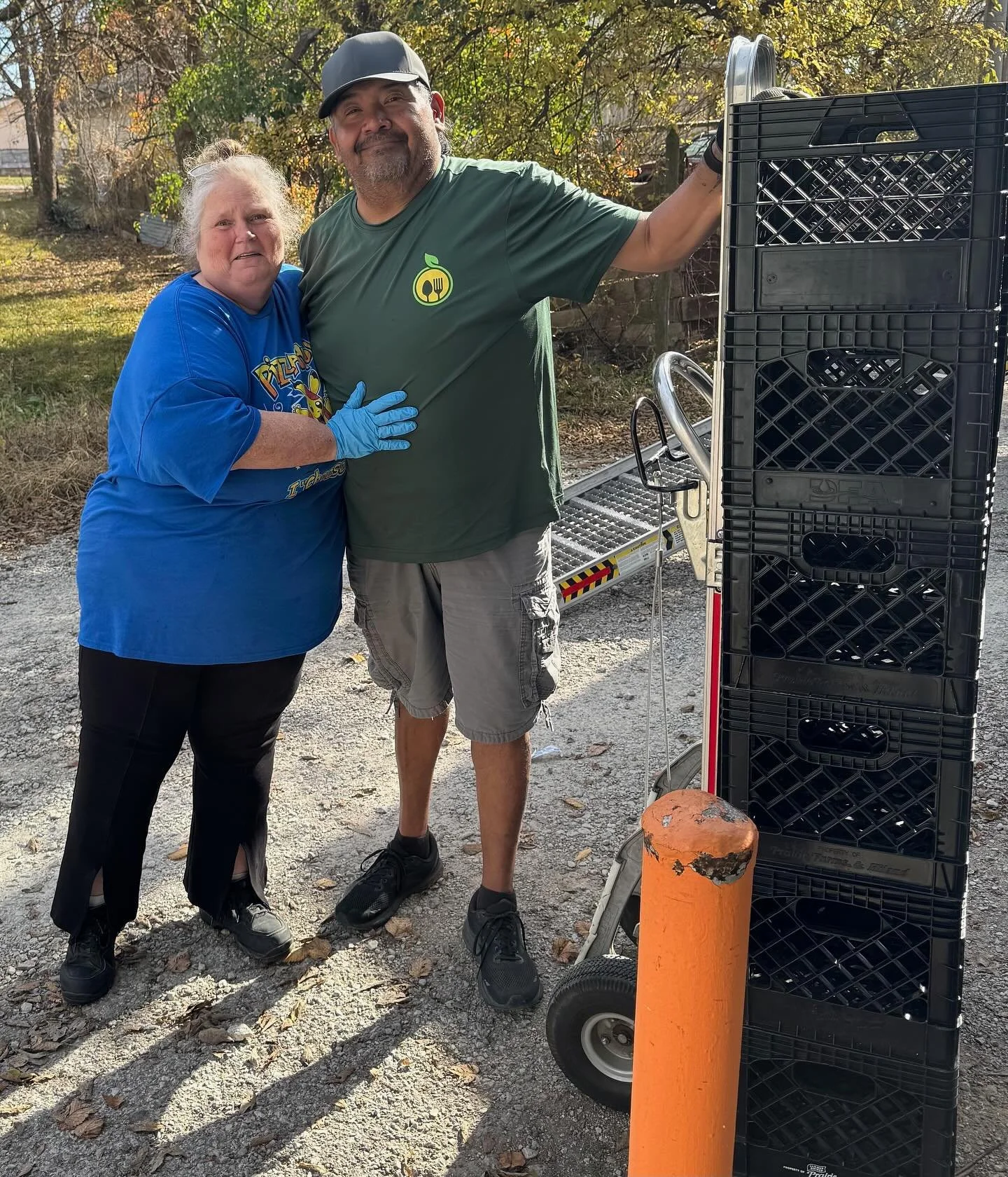 Big thank you to Grant for making sure our Thanksgiving supplies arrive on time!🍴We appreciate our team at Nutrismart! #KeystoneFoodservice #nutrismart