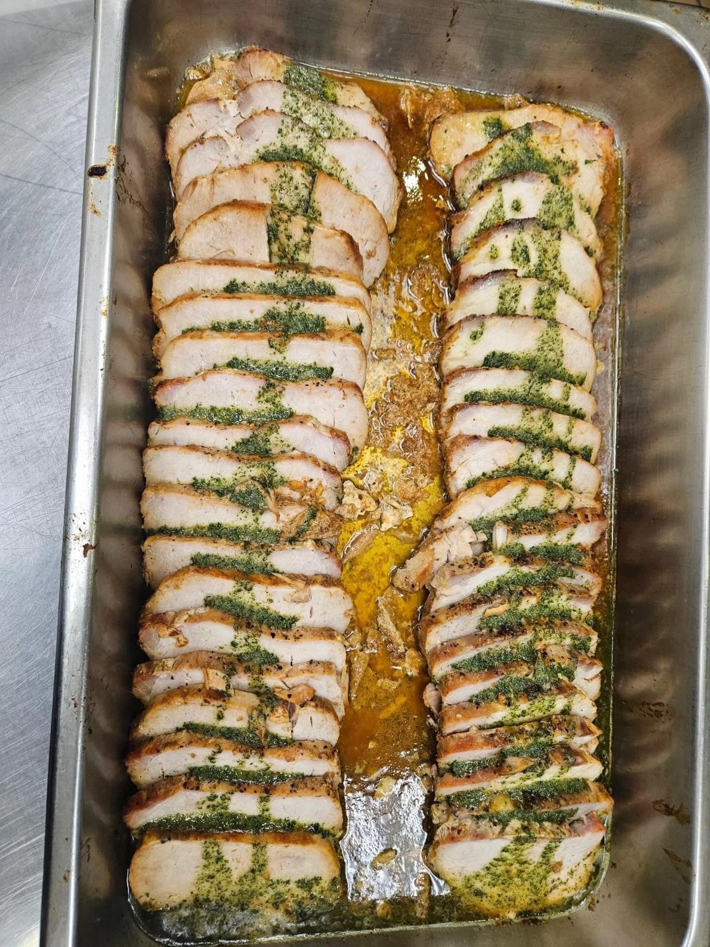 Tasty pork loin from Watonga! 🍖 #KeystoneFoodservice