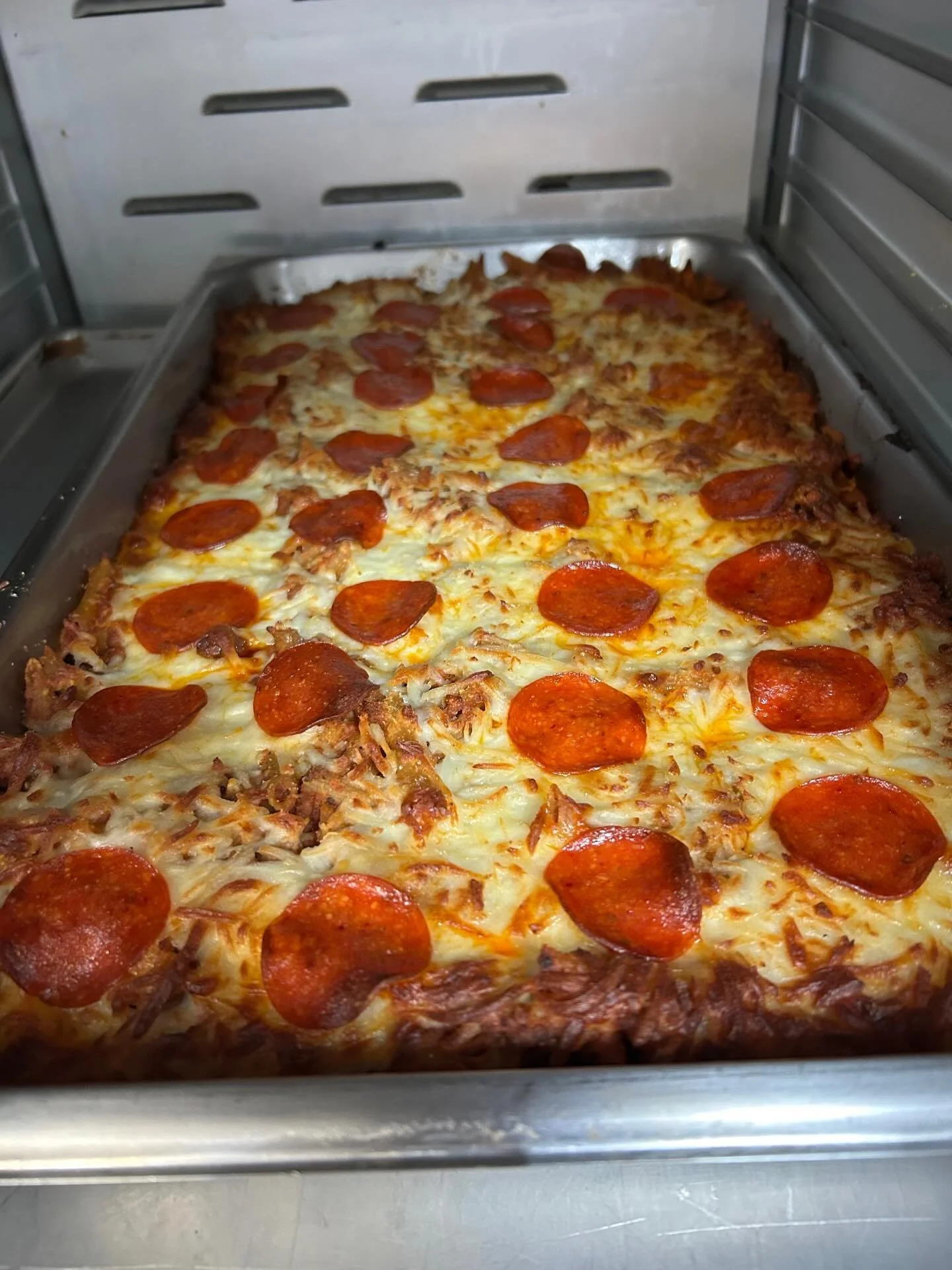 Warm and cheesy goodness! 😍 #KeystoneFoodservice