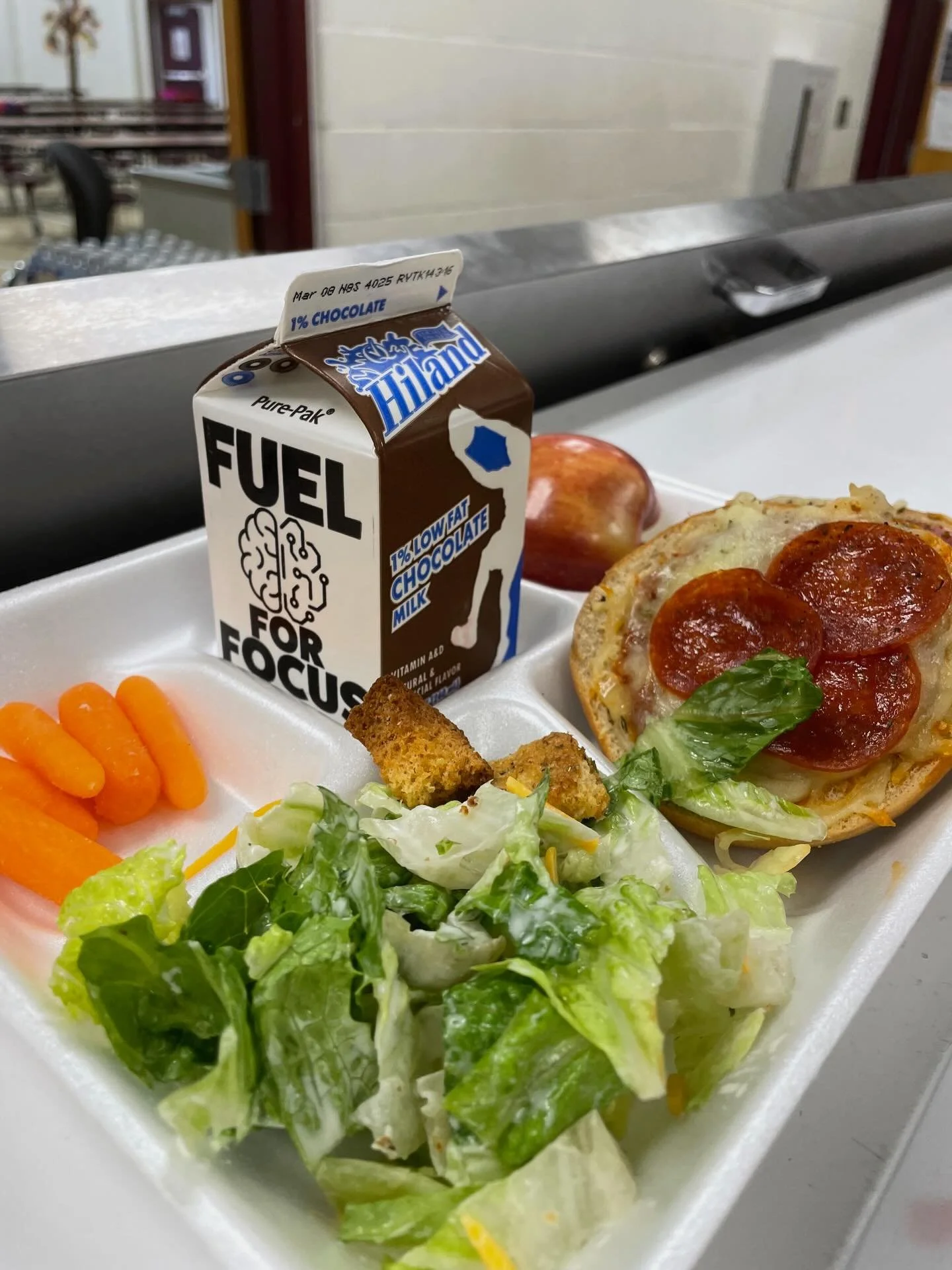 🤩 Perry Elementary knows how to prepare a good-looking tray! #KeystoneFoodservice