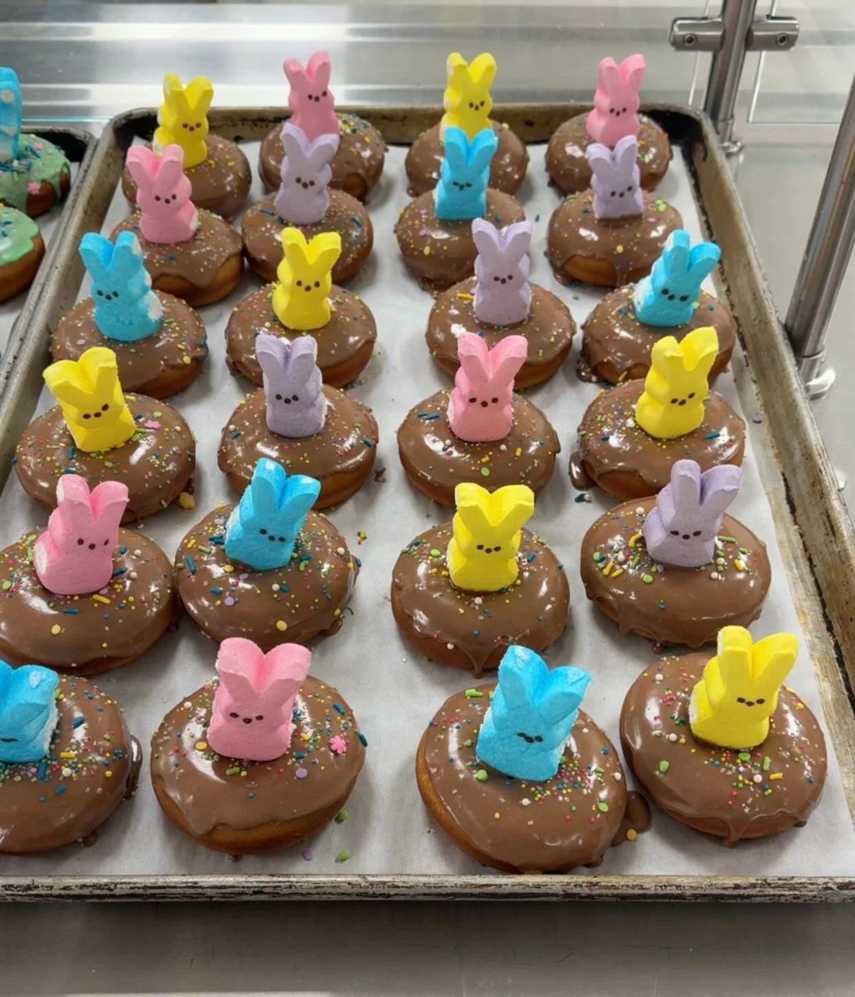 Getting ready for April in Garber! 🐇 #keystonefoodservice