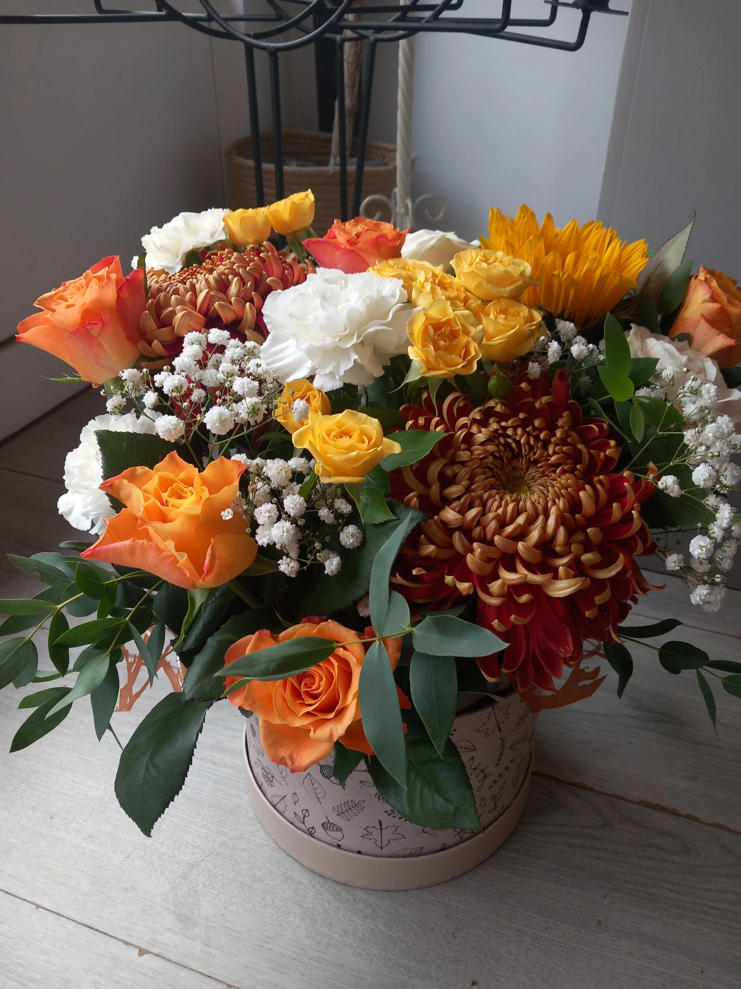 Autumn Hatbox