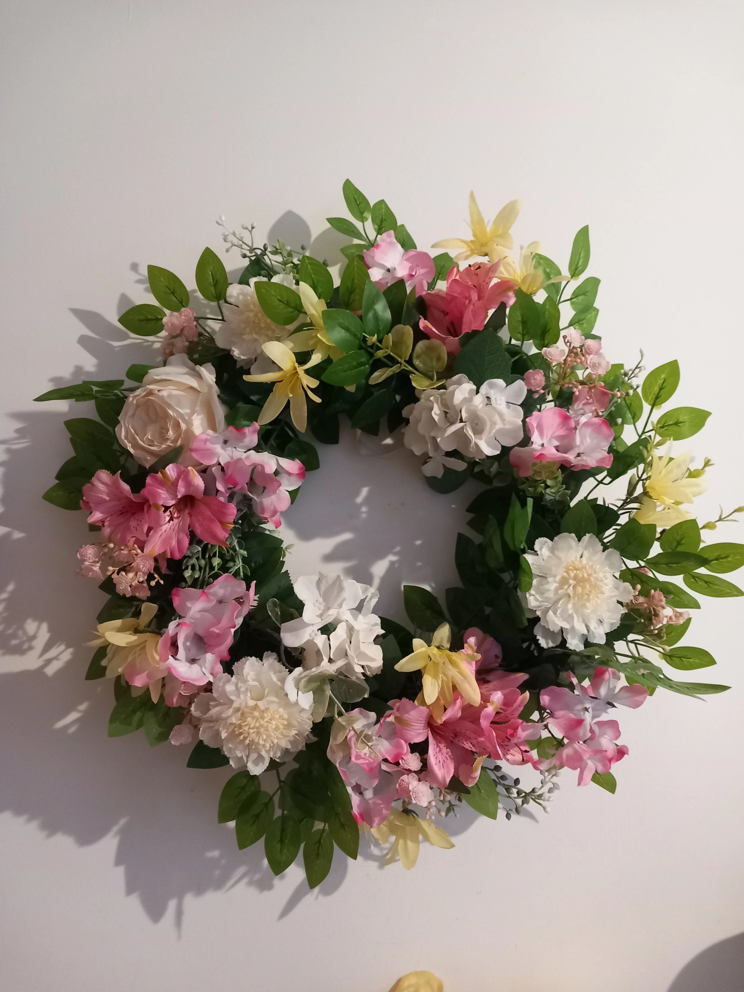 Spring Door Wreath