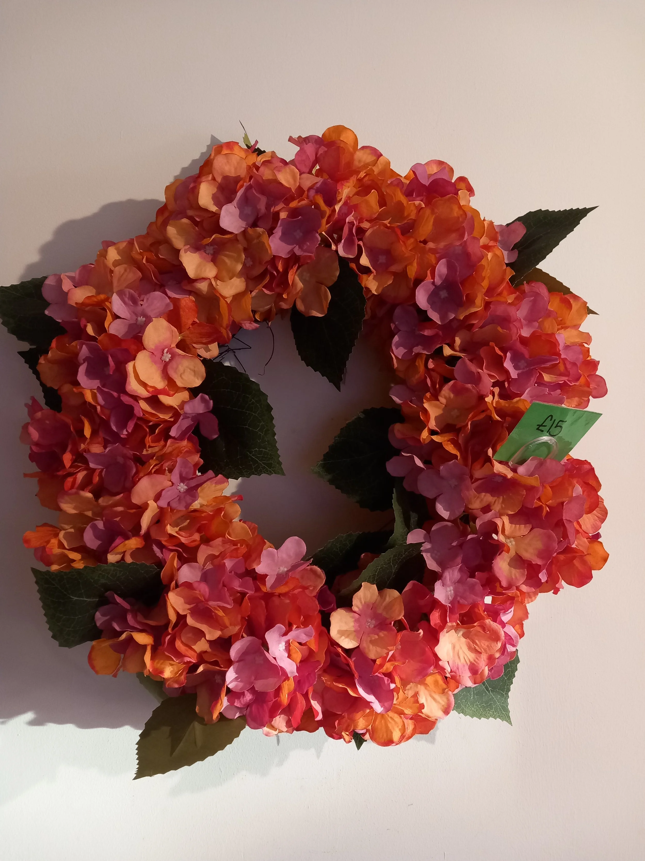 Hydrangea Door Wreath