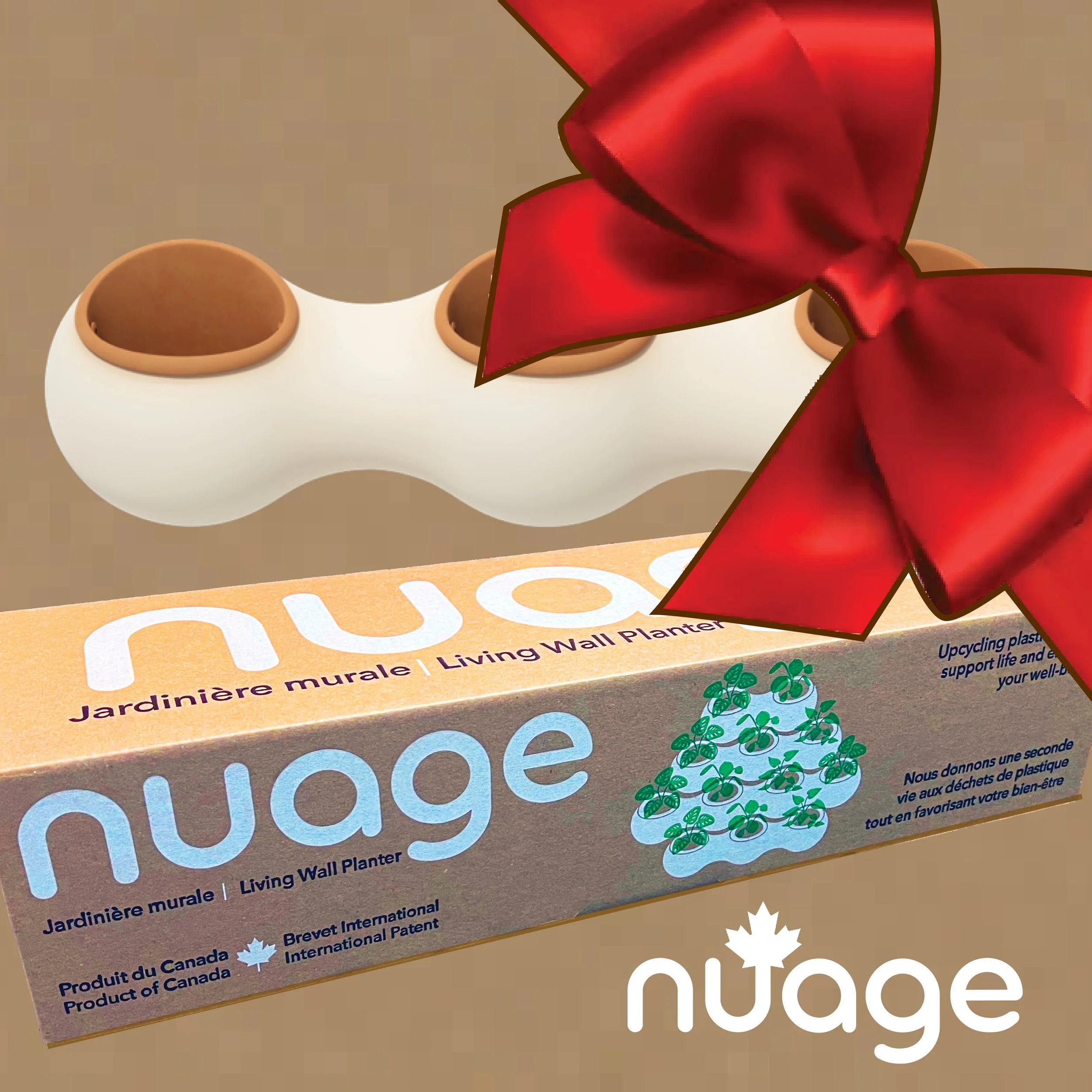 NUAGE3 Holiday Edition —  Cloud White/Terra
