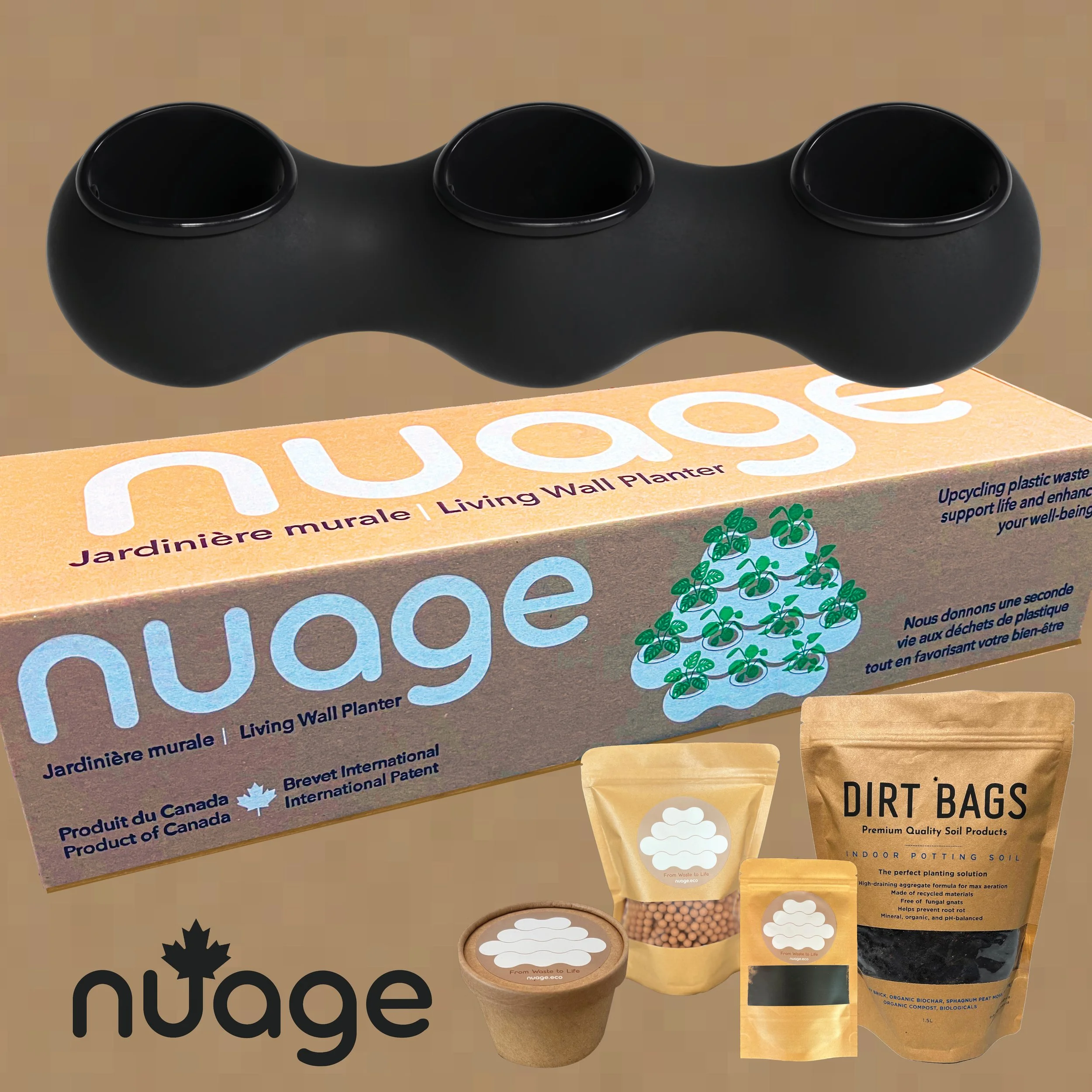 Window & Tile Starter Pack — Black Cloud/Gloss