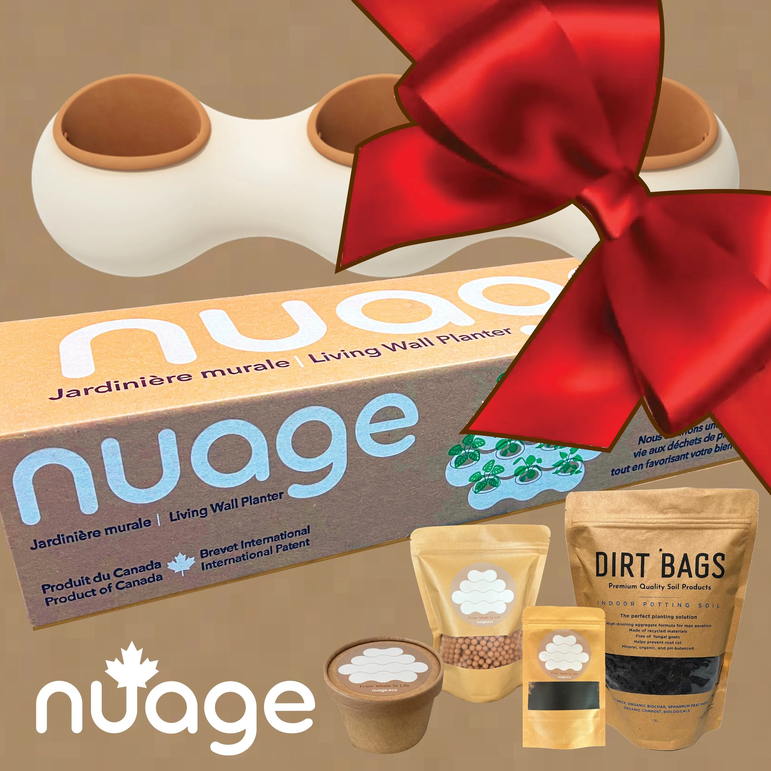 Window & Tile Starter Pack — Holiday Edition — White Cloud/Terra