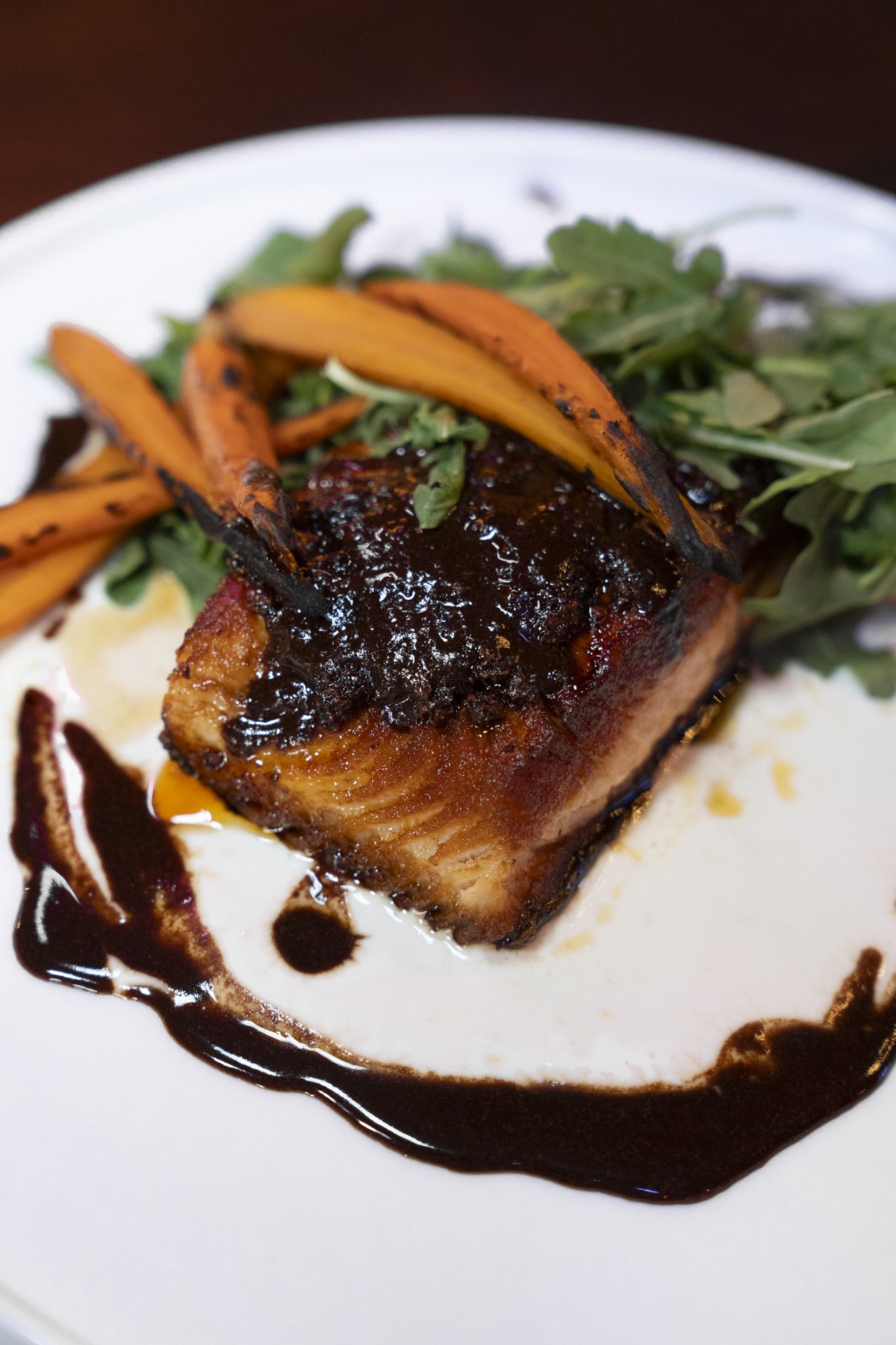 picture of our salmon dish