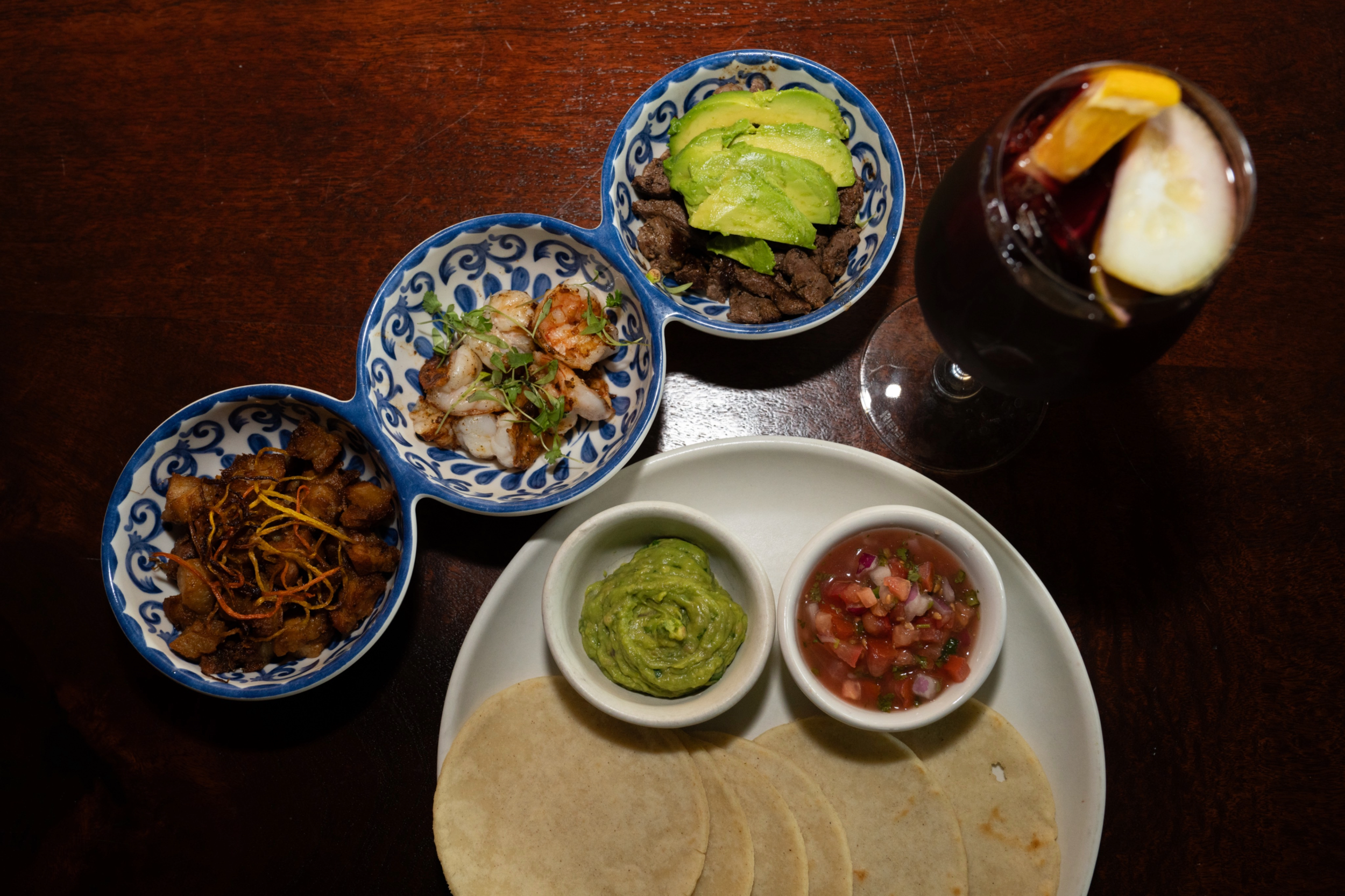 Trilogia De Tacos (Vegetarian Available)