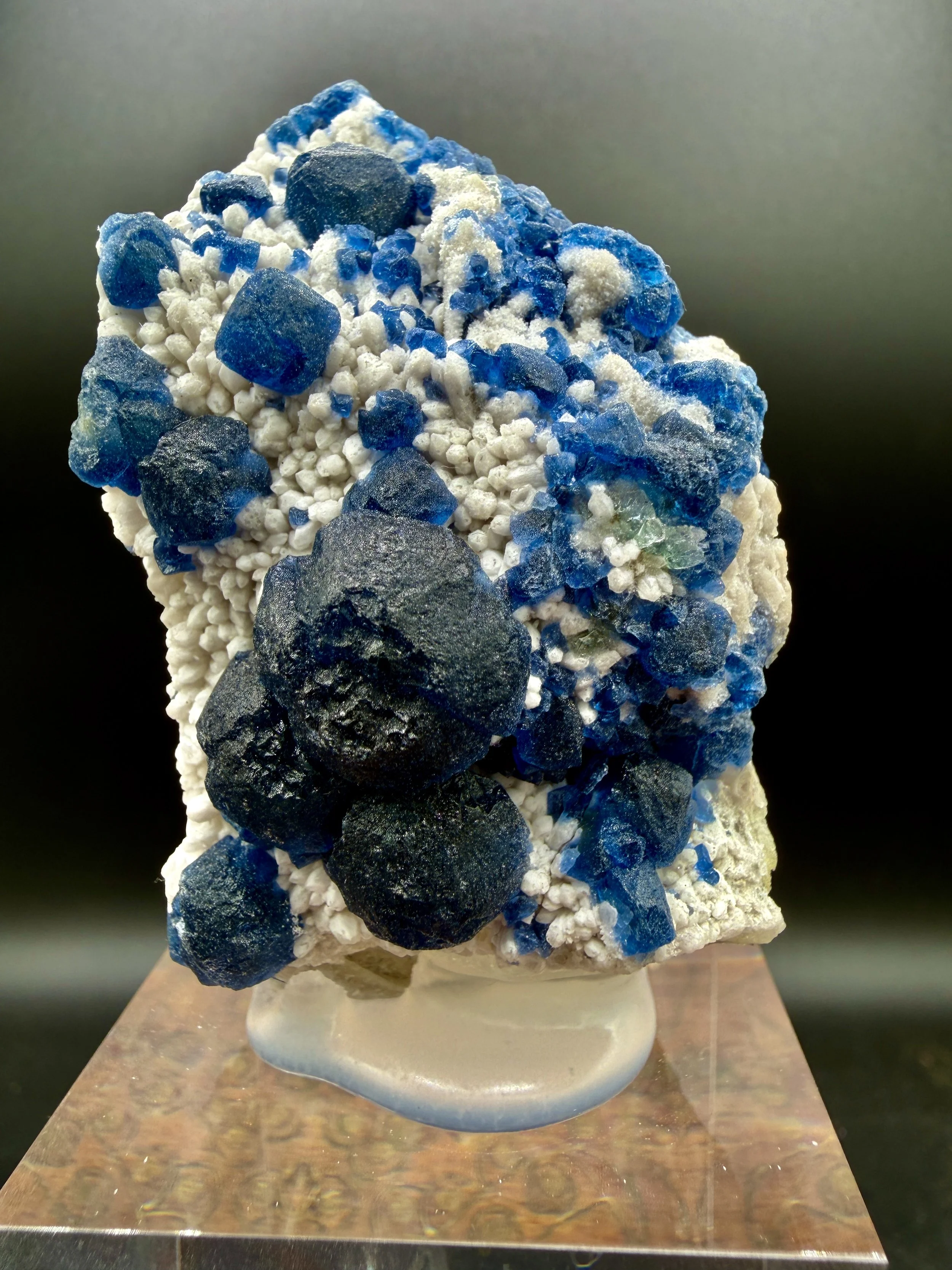 "Blueberry" Fluorite Specimen