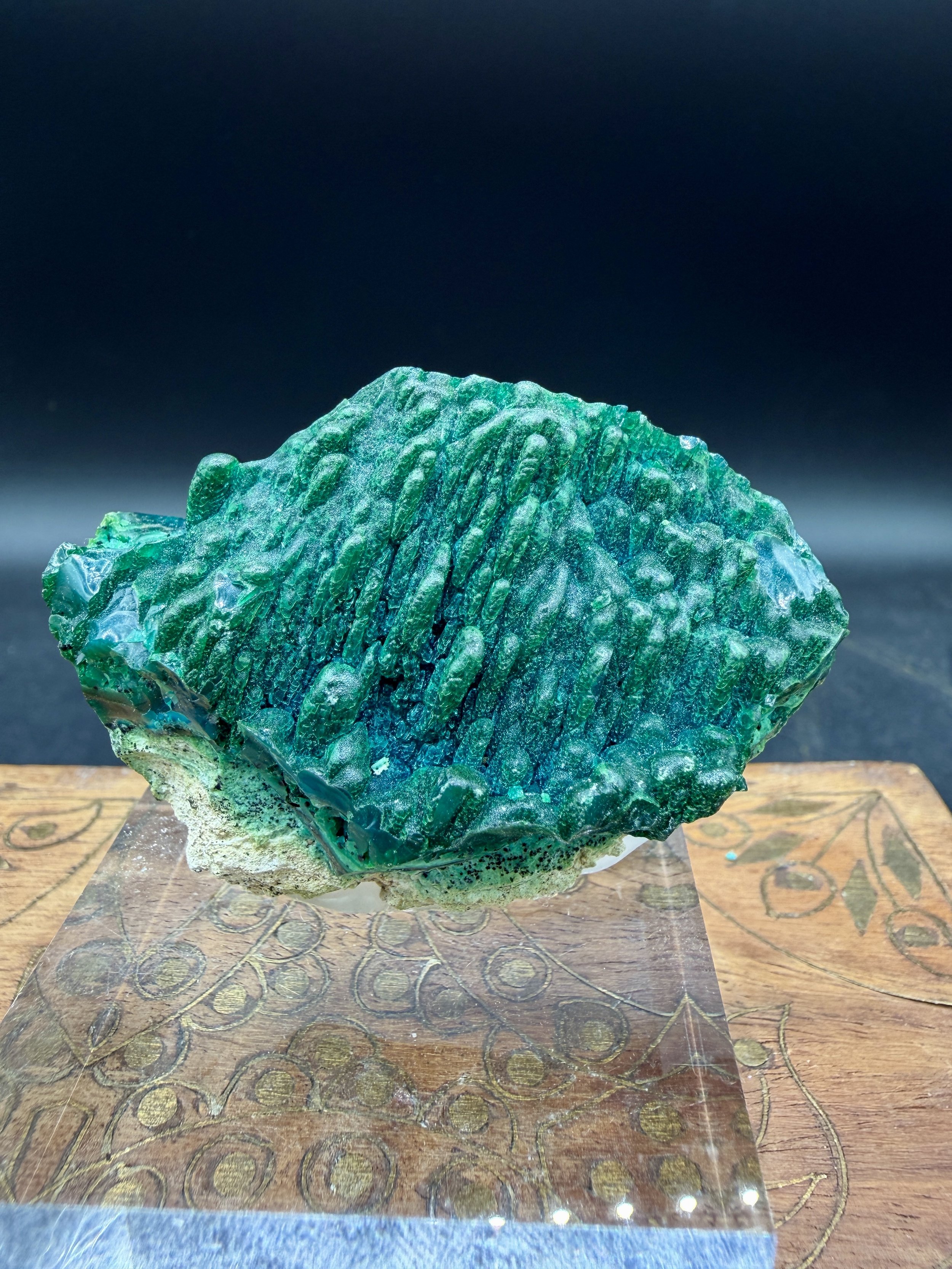 Vibrant Blue Chrysocolla Specimen