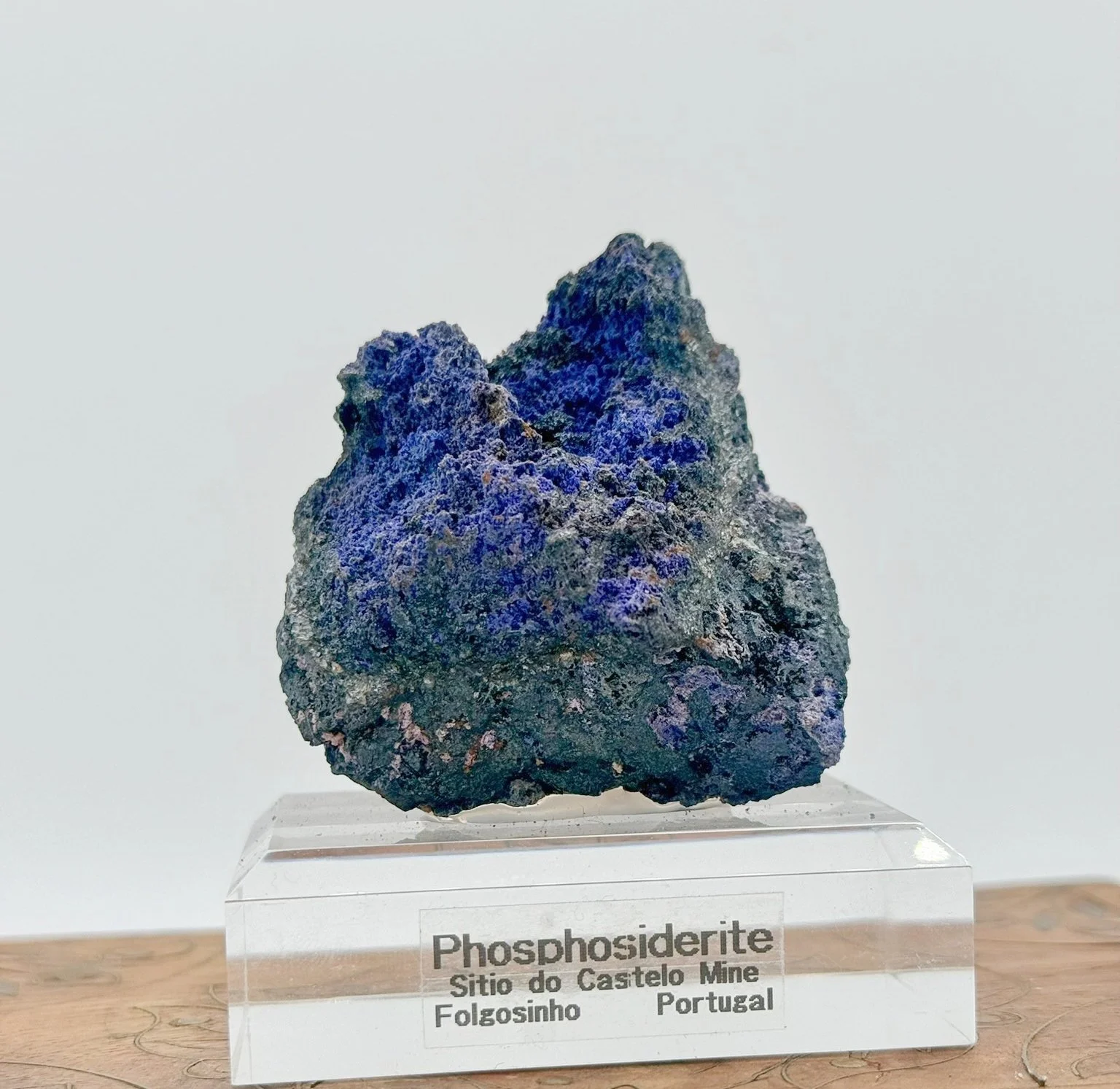 Phosphosiderite from Sítio do Castelo Mine, Portugal