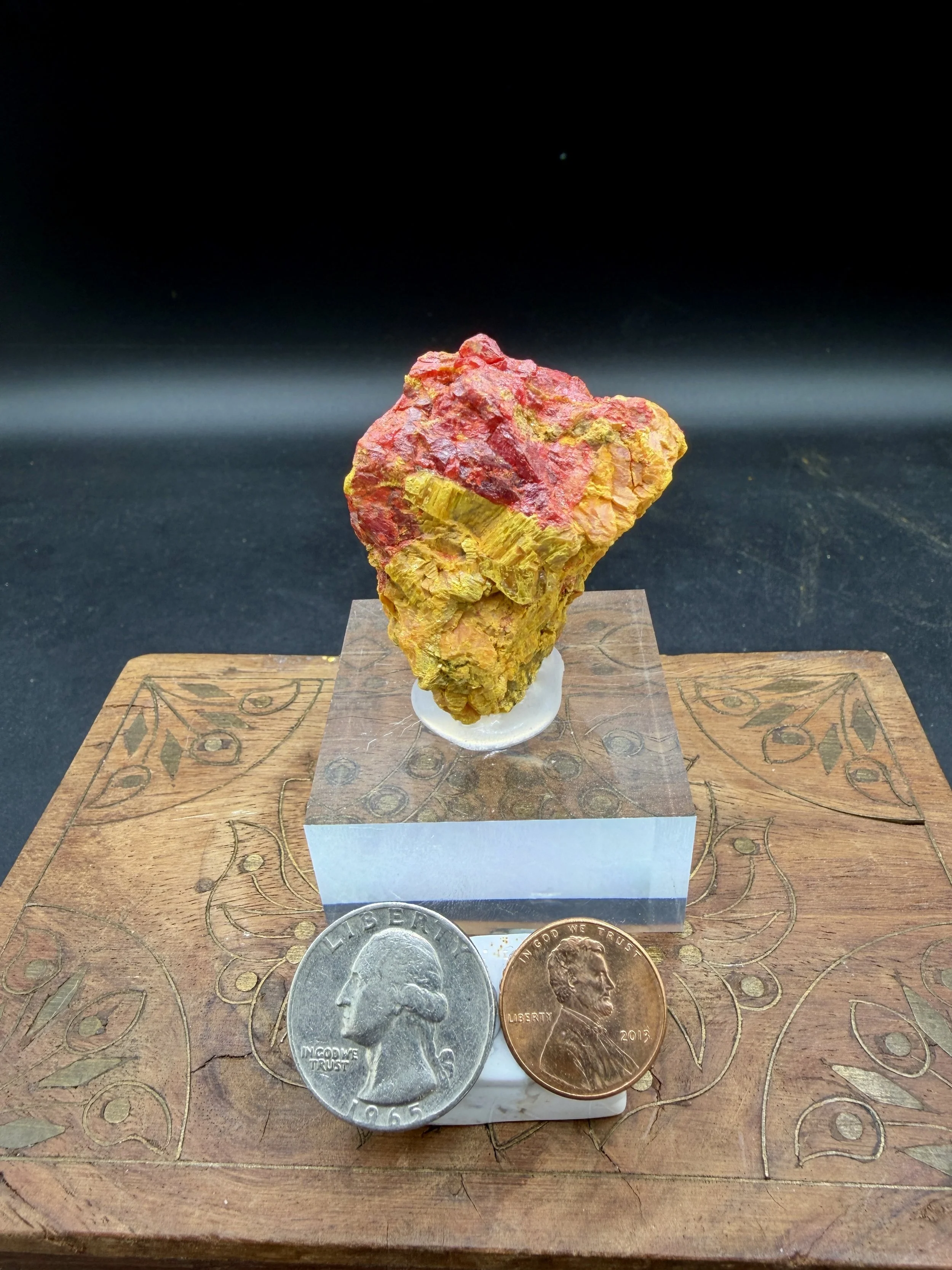 Orpiment and Realgar Specimen from Russia